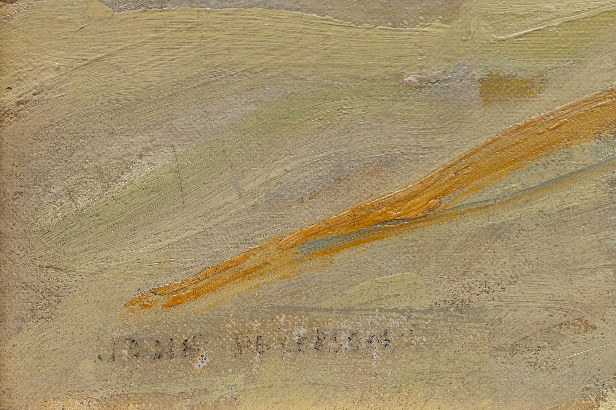 <div><font face=Lato size=3 color="#191919"><em>The Road to the Harbor, Gloucester, Massachusetts</em> is a vibrant and characteristically bold example of Jane Peterson’s celebrated views of the Massachusetts coast, a subject that remains among the most sought after in her work. Previously held in the collection of the artist and her estate, the painting reflects the period when Peterson was producing her finest New England scenes, distilling the atmosphere and color of Gloucester with a confident and expressive hand. Gloucester was one of her most beloved subjects, and comparable paintings of the area have exceeded expectations at auction, often more than doubling their high estimates, underscoring both the desirability of the theme and the competitive value of the present work.</font></div><br><br><div>&nbsp;</div><br><br><div><font face=Lato size=3 color="#191919">This large canvas captures a quiet coastal afternoon, with a dirt road leading toward Gloucester Harbor as suggested by the title. Peterson uses saturated colors and broad, lively brushstrokes to animate the scene, from the touches of blue on the rooftops to the shifting interplay of blue and grey in the retreating sky that suggests a moment just after rainfall. The painting relates closely to other Gloucester works in major museum collections, including <em>Old Road, Gloucester</em> at the Virginia Museum of Fine Arts.</font></div><br><br><div>&nbsp;</div><br><br><div><font face=Lato size=3 color="#191919">Peterson was known for choosing subjects beyond the conventional expectations for women artists of her time, favoring street scenes, travel, public life, and even wartime experience. <em>The Road to the Harbor, Gloucester, Massachusetts </em>embodies this outward looking spirit, revealing her ability to transform everyday coastal paths into scenes of vivid immediacy and enduring charm.</font></div>