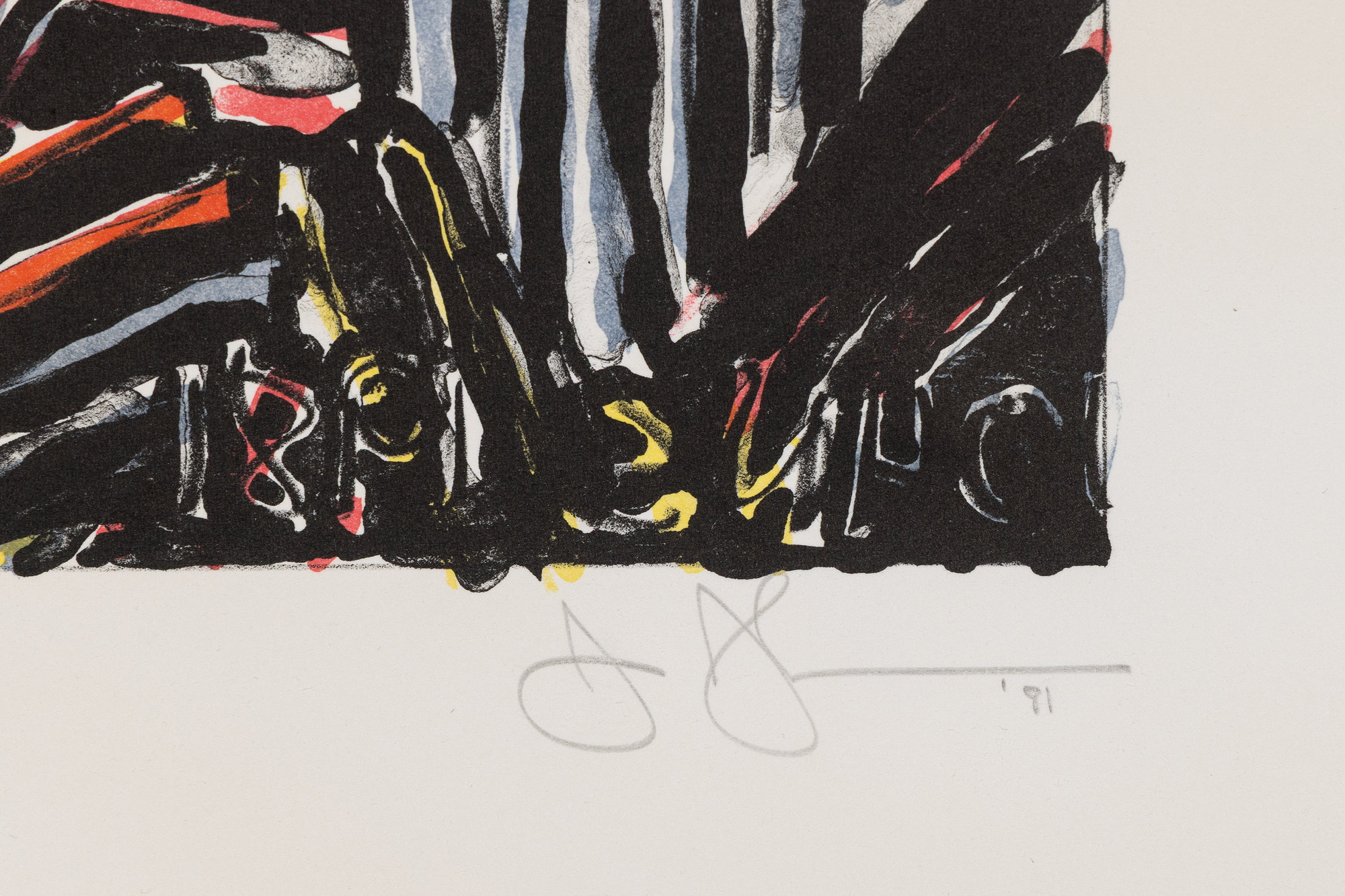 <div><font face=Lato size=3 color=black>Jasper Johns’ <em>Cicada</em> (1981) is a color lithograph published by Gemini G.E.L. in an edition of 58. The title evokes the insect’s cyclical emergence, echoing Johns’s interest in recurrence and transformation.</font></div>
<br>
<br><div> </div>
<br>
<br><div><font face=Lato size=3 color=black>Created during his “crosshatch” period (1972–83), the work exemplifies his move from flags and targets toward abstract systems of mark-making. Through layered color and texture, Johns explores the possibilities of lithography as a medium of repetition and variation.</font></div>
<br>
<br><div> </div>
<br>
<br><div><font face=Lato size=3 color=black>Impressions of <em>Cicada</em> are held in the collections of the Museum of Modern Art and the Whitney Museum of American Art, underscoring its importance within Johns’s printmaking practice.</font></div>