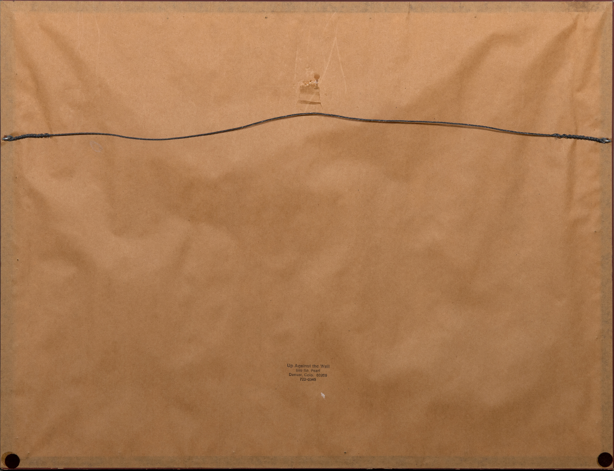 JASPER JOHNS - Voice 2 - lithograph in seven colors on handmade Fred Stiegenthaler paper - 17 x 23 in.