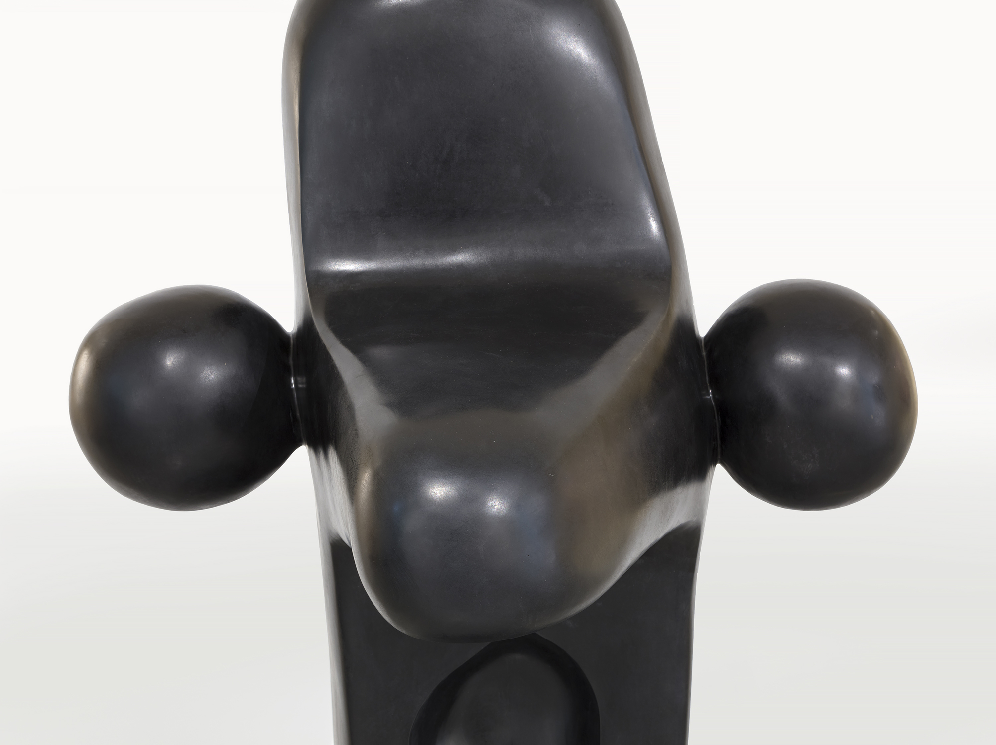 JOAN MIRO - Tête de femme (déesse) - bronze with black patina - 66 x 36 1/2 x 30 in.