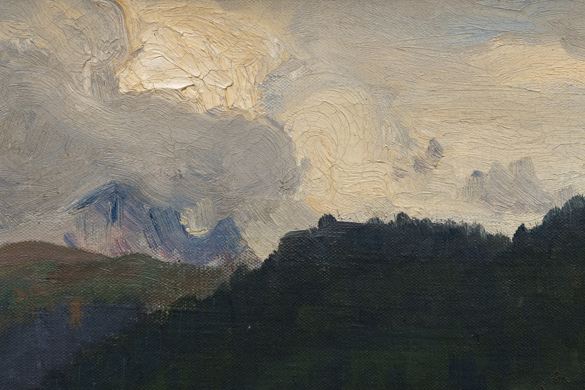 <div><font face=Lato size=3>Painted during John Singer Sargent's trip to the Austrian Tyrol in the summer of 1914, this work captures a moment of profound historical tension as Austria declared war on Serbia that July, placing Sargent at the threshold of the First World War. The painting offers a strikingly intimate and unexpected view of the Alpine landscape, framed from within a sheep pen with the mountain itself largely cropped from sight. This choice of vantage point shifts the viewers focus to the meeting point of the valley and the rising slope, where deep verdant greens anchor the composition and an overcast sky suggests a subtle sense of unease beyond the tranquil pastoral foreground.</font></div><br><br><div>&nbsp;</div><br><br><div><font face=Lato size=3>The work is included in the Sargent catalogue raisonne by Richard Ormond and Elaine Kilmurray, confirming its secure place within the artists documented production. Sargent created several related works during his 1914 stay in the Tyrol across both oil and watercolor, including <em>Tyrolese Interior </em>at The Metropolitan Museum of Art, <em>Woodsheds Tyrol</em> at the Art Institute of Chicago, and <em>Trout Stream</em> <em>in the Tyrol</em> at the de Young Museum. Together these works demonstrate Sargent's sustained engagement with the region and its distinctive light, atmosphere, and rural architecture during this pivotal year.</font></div><br><br><div>&nbsp;</div><br><br><div><font face=Lato size=3>This painting also carries distinguished provenance, having been previously held in the collection of Henry Clay Frick, the American industrialist and founder of the Frick Collection, before being given as a gift to his friend and lawyer Louis Cass Ledyard, who also served as counsel to J P Morgan. Its rarity within Sargents mature Tyrolean subjects is further underscored by the small number of comparable works that have reached the market, with only one closely related painting from this period, A Tyrolese Crucifix from 1915, having appeared at auction in recent decades.</font></div><br><br><div>&nbsp;</div><br><br><div><font face=Lato size=3>Sargents work continues to receive major institutional recognition, including the forthcoming exhibition Sargent Dazzling Paris at the Musee d Orsay in 2025 to 2026, reaffirming the ongoing relevance of his mature European landscapes within the broader narrative of early twentieth century art.</font></div>