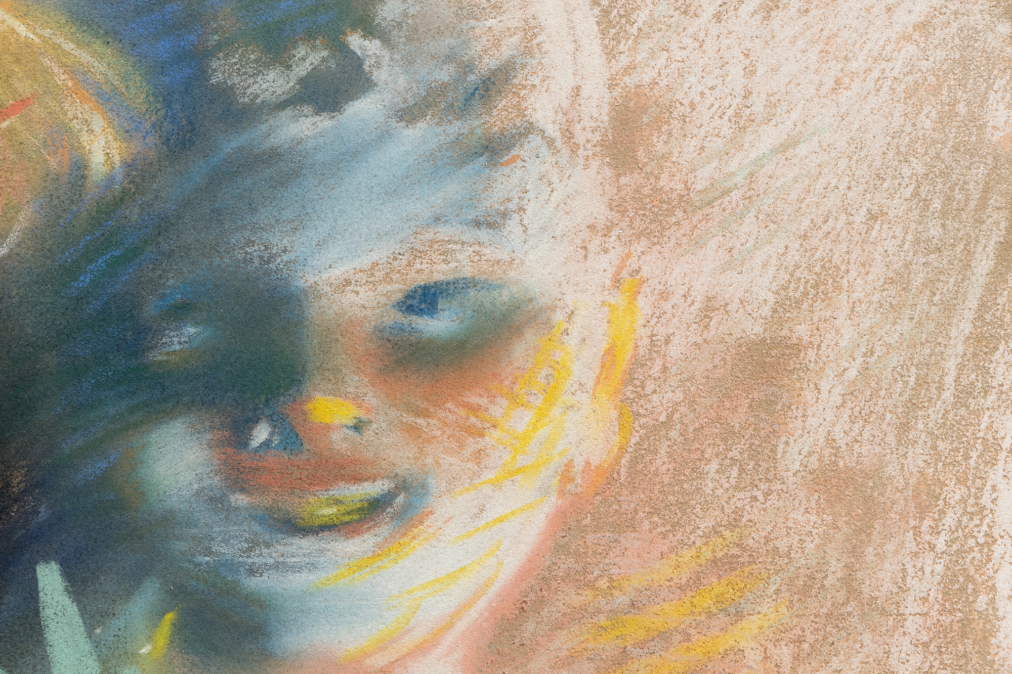 <div>Jules Chéret’s <em>Portrait</em> is a lively pastel chalk on canvas that reveals the painterly sensibility behind the artist best known as the master of Belle Époque poster art. In this composition, two female figures emerge from a whirlwind of color and light, their forms dissolving into strokes of turquoise, rose, and gold. The surface vibrates with movement, recalling the theatrical energy and fleeting glamour that defined fin-de-siècle Paris. Softly modeled yet animated by sweeping gestures, the figures seem caught mid-performance—at once intimate and exuberant. </div><br><br><div>&nbsp;</div><br><br><div>Though widely celebrated for his advertising posters, Chéret was deeply influenced by the Rococo masters, particularly Jean-Honoré Fragonard and Antoine Watteau. Their spirit of elegance, sensuality, and decorative flourish permeates this work, where lightness of touch and chromatic brilliance take precedence over strict realism. These same qualities made his vivid lithographic posters for the Eldorado, the Olympia, the Folies Bergère, the Théâtre de l’Opéra, the Alcazar d’Été, and the Moulin Rouge iconic emblems of Parisian modern life. </div><br><br><div>&nbsp;</div><br><br><div>Chéret’s success in poster design helped launch a new generation of artists, including Charles Gesmar and Henri de Toulouse-Lautrec, solidifying the poster as a legitimate artistic medium. While he achieved recognition as a painter, it was his advertising imagery—initially undertaken to earn a living but later pursued with conviction—that secured his legacy. Honored with a posthumous exhibition at the Salon d’Automne in 1933, Chéret’s works are now held in major institutions including The Museum of Modern Art, the Musée d’Orsay, the Hermitage Museum, and the Art Institute of Chicago, affirming his enduring place in the history of modern art. </div>