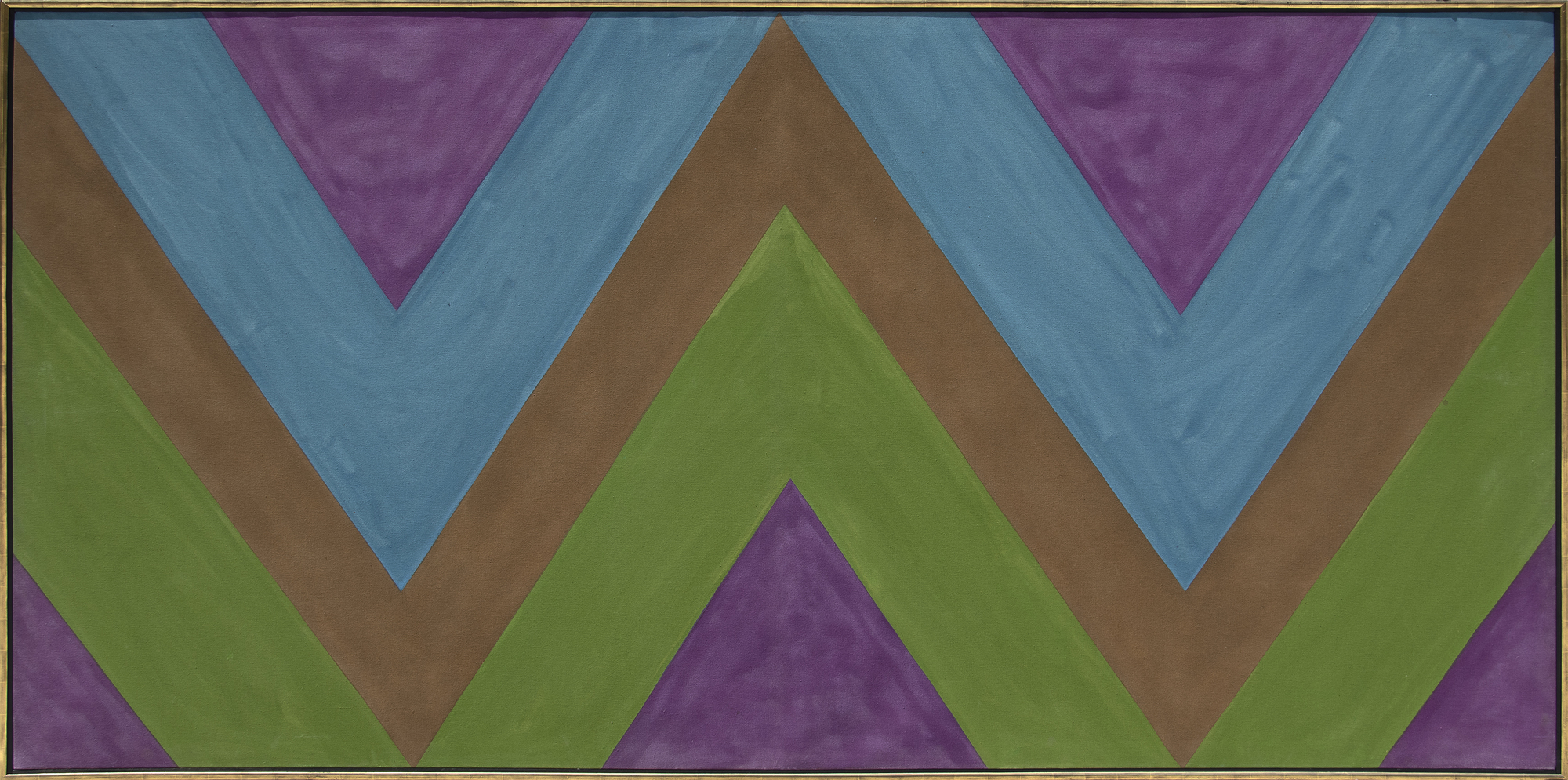 KENNETH NOLAND - Passage KENNETH NOLAND - Passage - acrylic on canvas - 69 1/2 x 140 1/2 in.