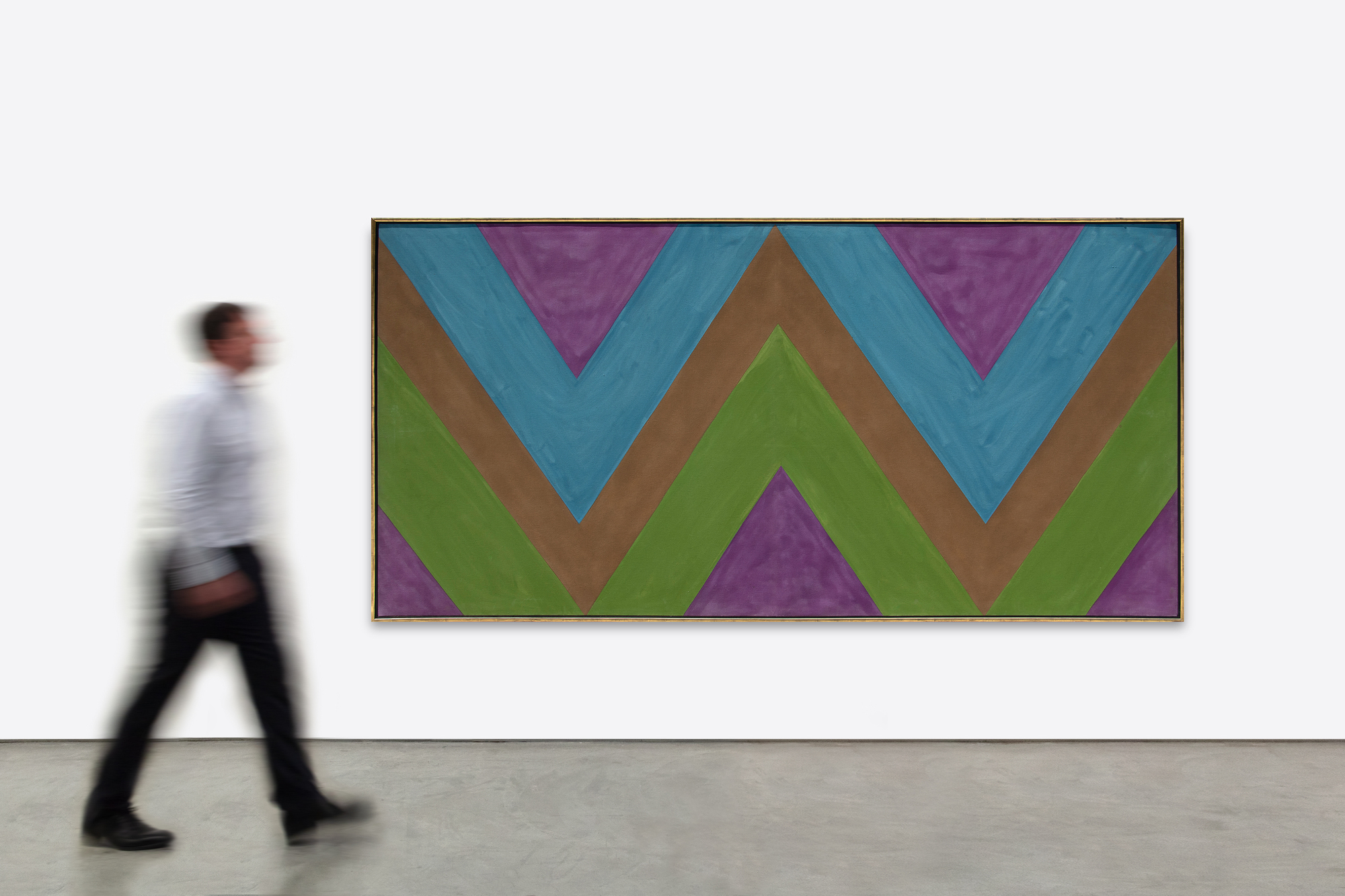 KENNETH NOLAND - Passage KENNETH NOLAND - Passage - acrylic on canvas - 69 1/2 x 140 1/2 in.
