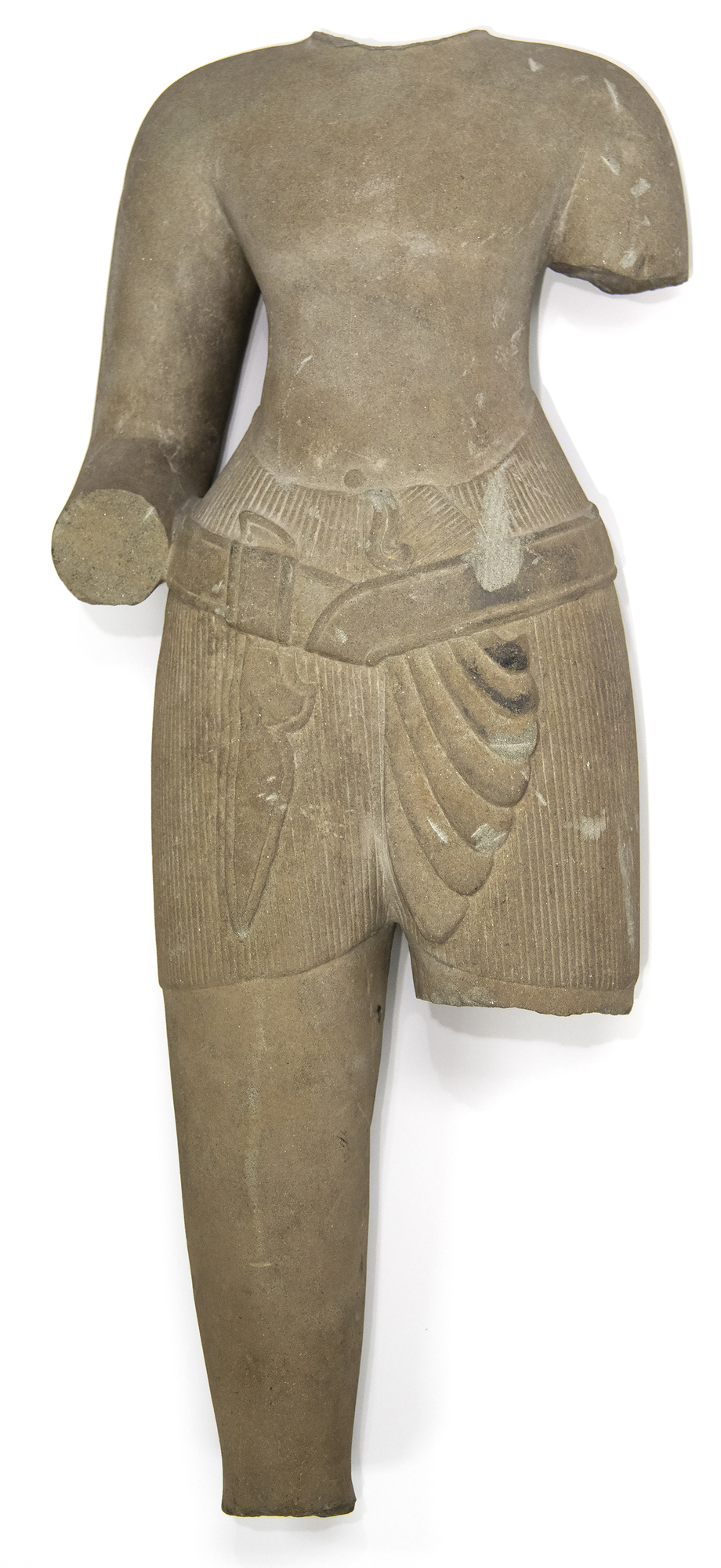 KHMER - Male Torso KHMER - Male Torso - sandstone - 24 x 9 x 5 in.