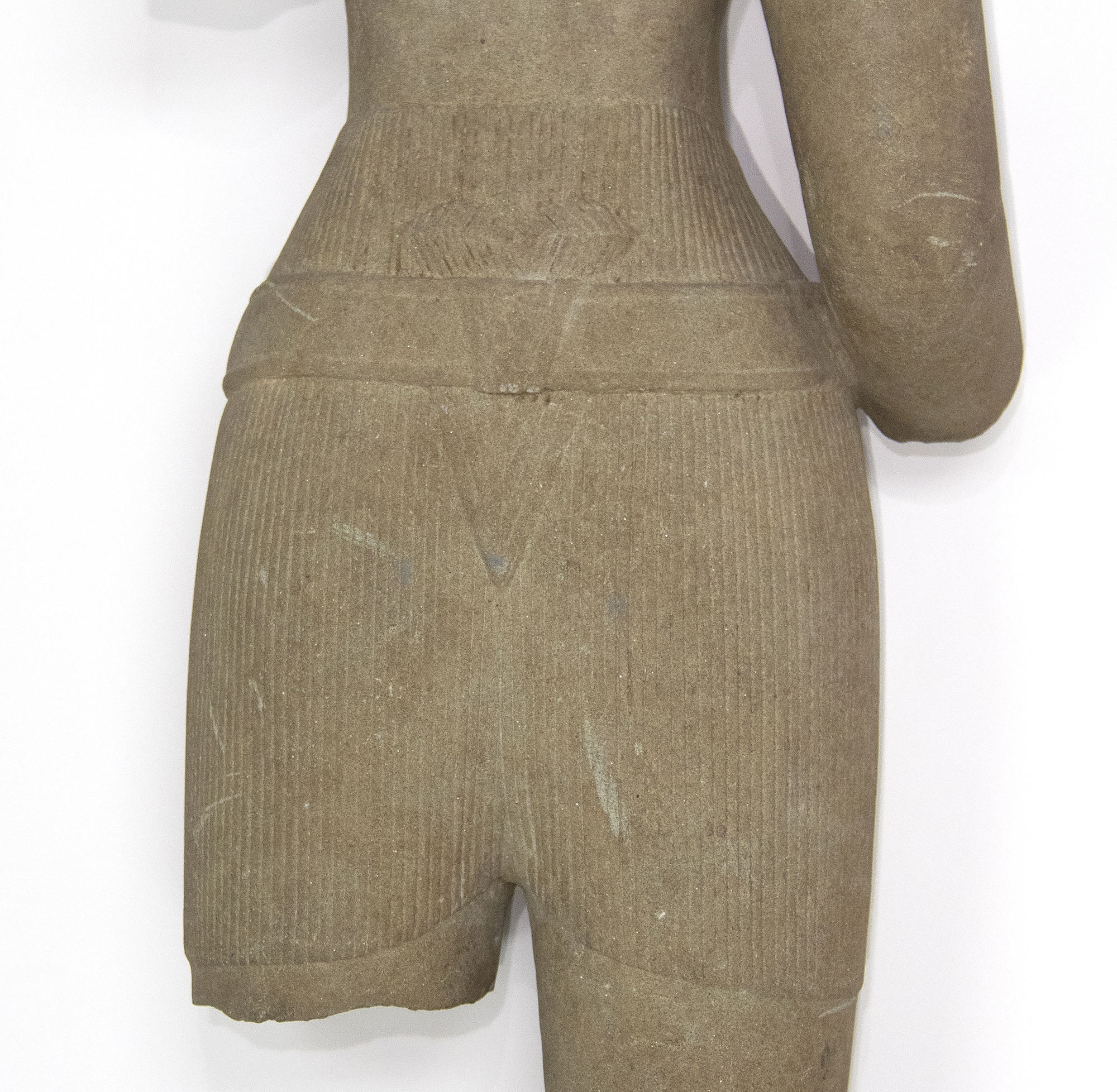 KHMER - Male Torso KHMER - Male Torso - sandstone - 24 x 9 x 5 in.