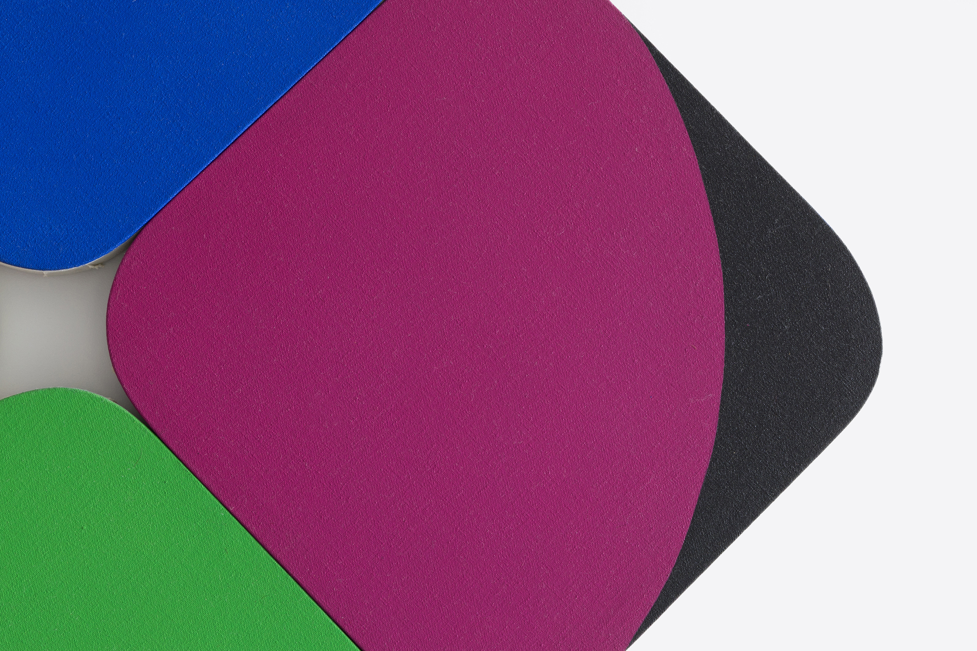 <div><font face=Lato size=3>Leon Polk Smith’s "Constellation Blue Violet Green Red" (1968) is a striking example of the artist’s radical exploration of form and color in postwar abstraction. Executed in acrylic on canvas, the work consists of four rounded-square panels arranged in a diamond formation. Each panel bears a crisp division of color: black at the outer edge, paired with one of four luminous hues—blue, violet, green, and red—creating a rhythmic interplay of symmetry and variation. </font></div>
<br>
<br><div><font face=Lato size=3> </font></div>
<br>
<br><div><font face=Lato size=3>Smith was a central figure in the development of hard-edge painting and geometric abstraction, aligned with contemporaries such as Ellsworth Kelly and Carmen Herrera. His "Constellation" series, begun in the 1960s, was groundbreaking for its use of multiple shaped canvases installed directly on the wall, eschewing traditional frames in favor of compositions that expand dynamically into surrounding space. </font></div>
<br>
<br><div><font face=Lato size=3> </font></div>
<br>
<br><div><font face=Lato size=3>While Smith was highly prolific in both works on paper and monumental single-panel paintings, multi-panel "Constellation" works remain less common within his oeuvre. Today, his paintings are represented in major institutions including The Museum of Modern Art, the Whitney Museum of American Art, and the Brooklyn Museum. In "Constellation Blue Violet Green Red", the clarity of Smith’s vision is on full display—color and geometry united in a constellation that feels both precise and expansive, disciplined yet alive with visual energy. </font></div>