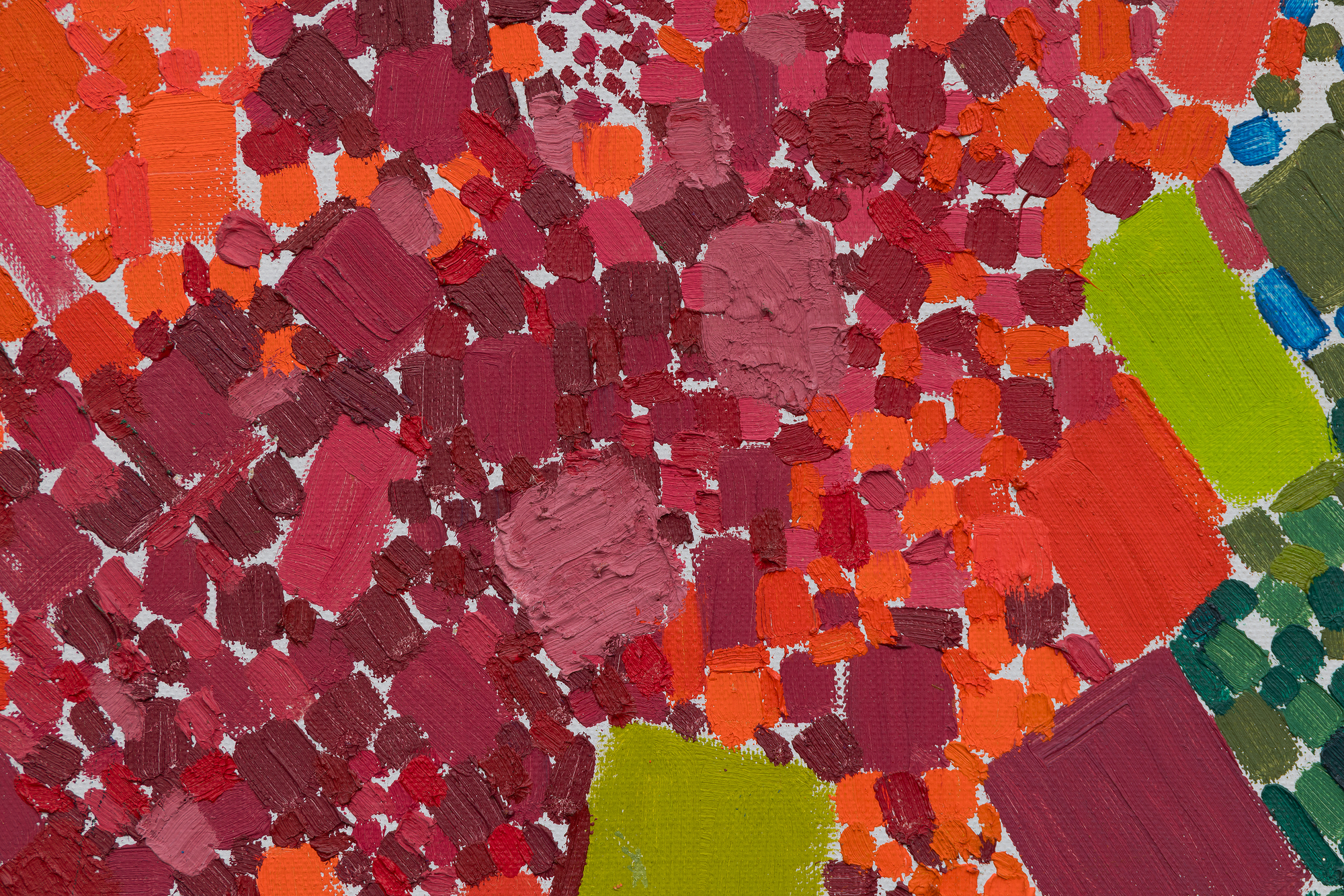 LYNNE MAPP DREXLER - Sporadic Spring LYNNE MAPP DREXLER - Sporadic Spring - oil on canvas - 40 x 29 1/2 in.
