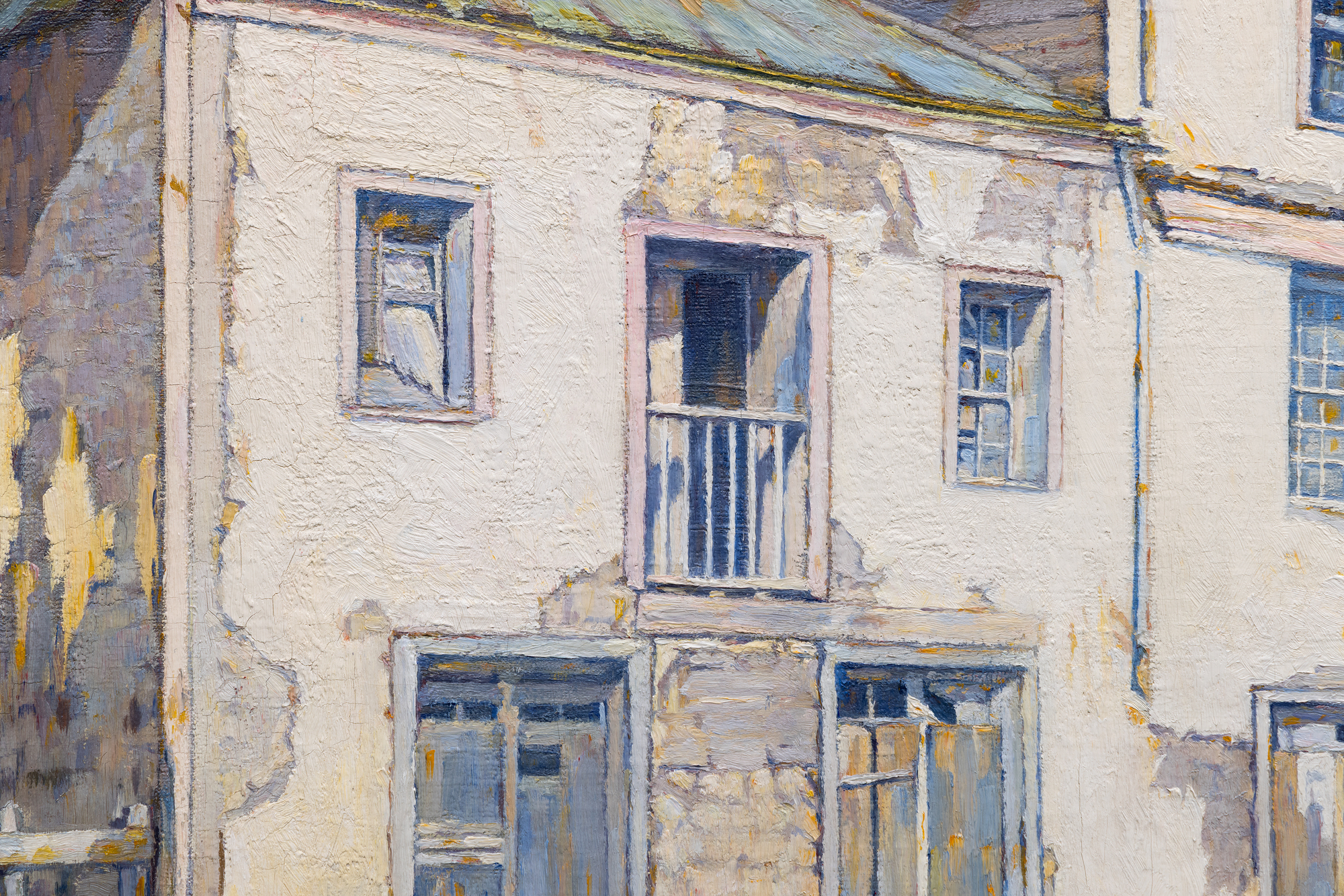 M. EVELYN MCCORMICK - The Washington Hotel - oil on canvas - 30 x 40 in.