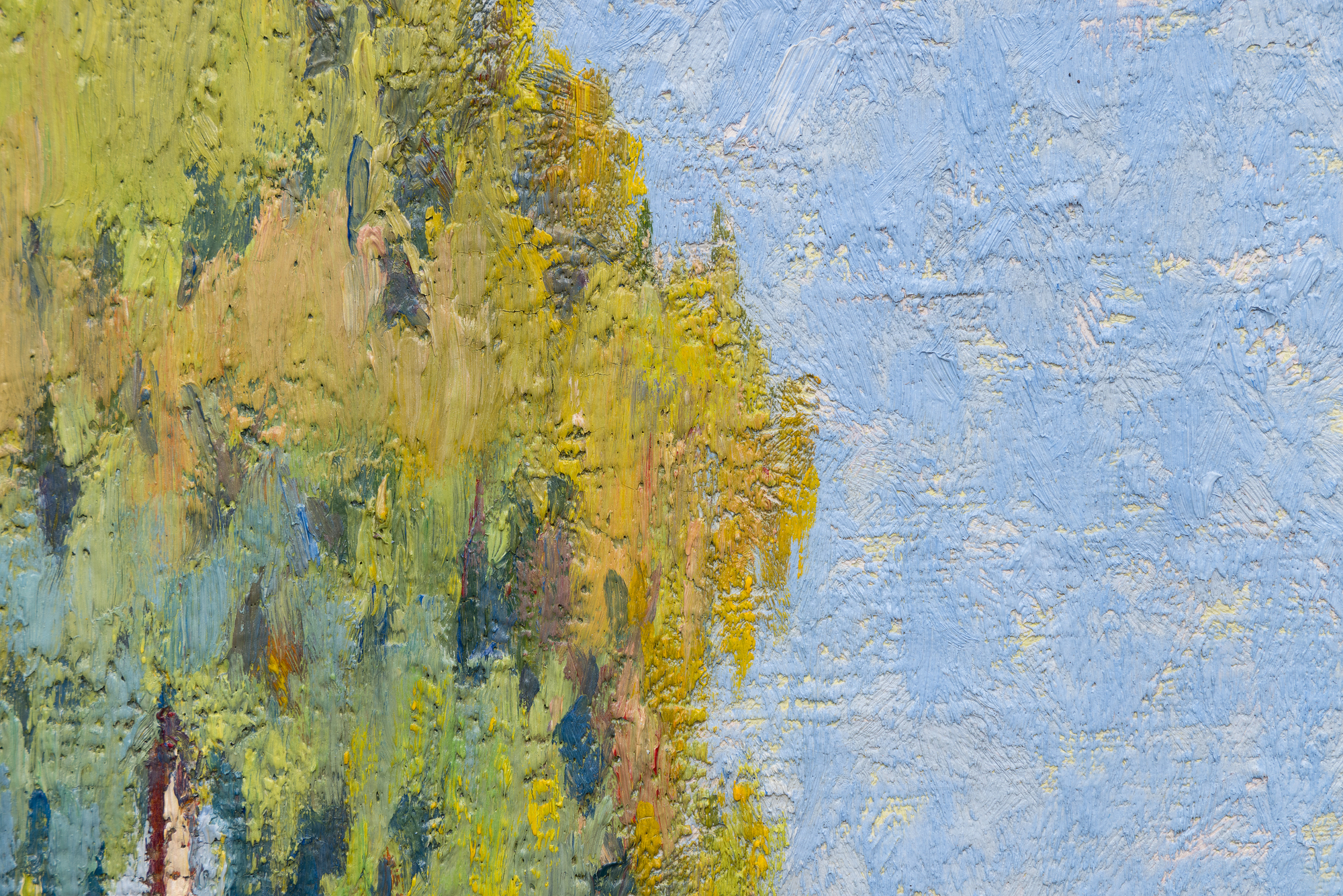 M. EVELYN MCCORMICK - The Washington Hotel - oil on canvas - 30 x 40 in.