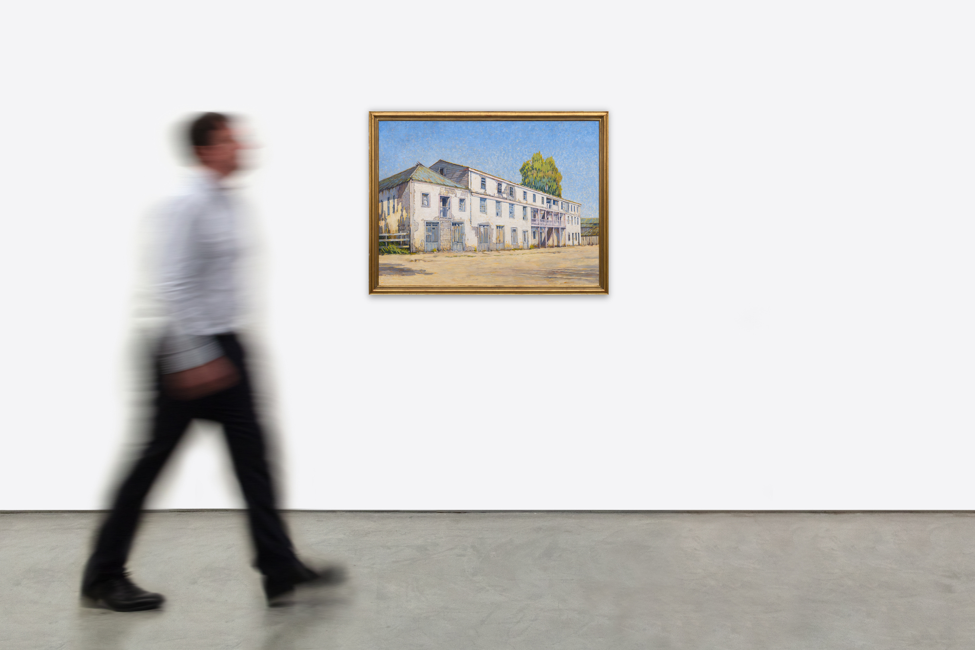 M. EVELYN MCCORMICK - The Washington Hotel - oil on canvas - 30 x 40 in.