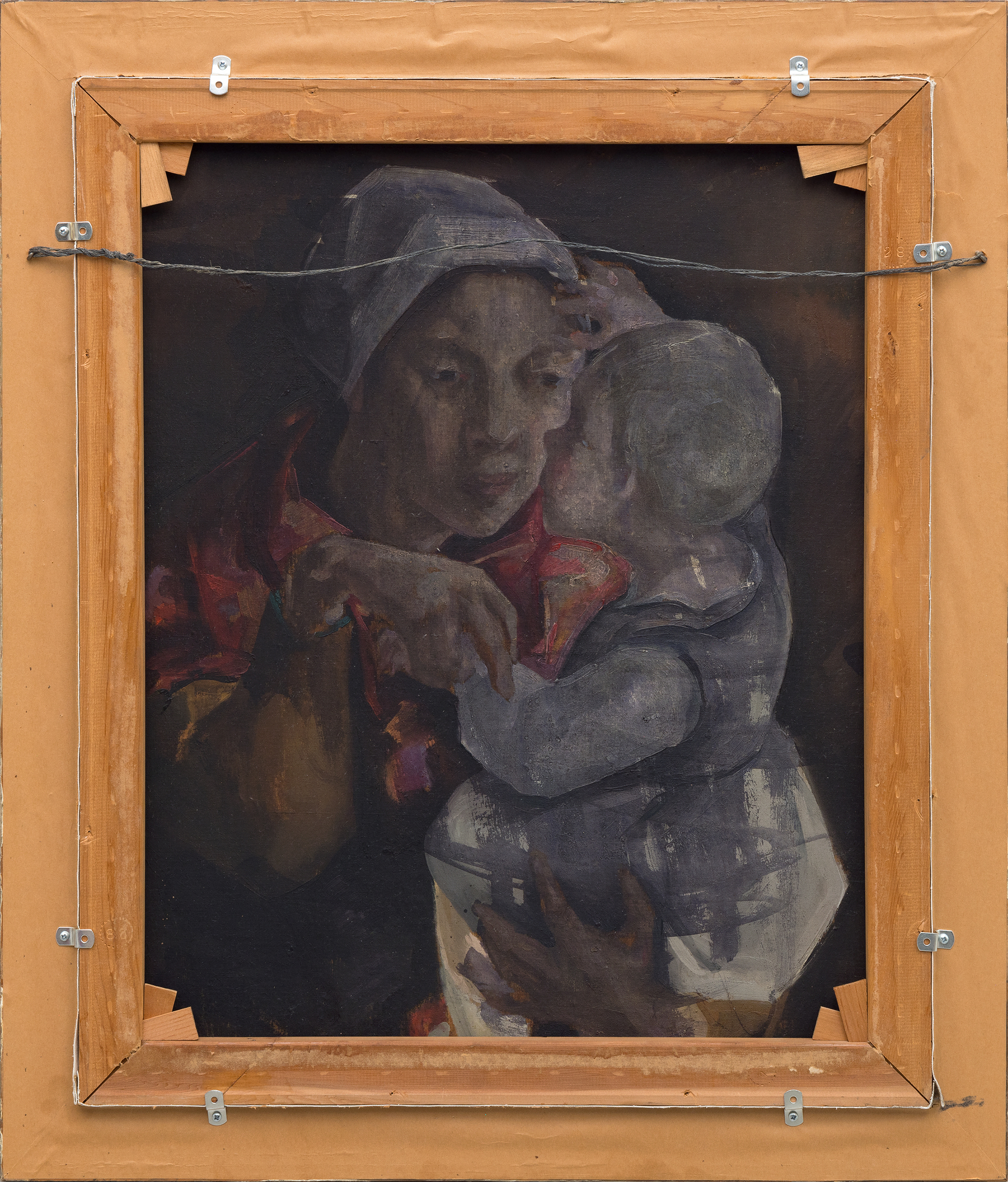 MARIA BLANCHARD - Fillette à la pomme <div><font face=Aptos size=3 color=black>María Blanchard, born in 1881, initially emerged as a committed Cubist painter, heavily influenced by her friendships with Juan Gris and other avant-garde figures. Her work in the 1910s showcased rigorous geometric abstraction, yet by the early 1920s, she began to transition toward a more figurative style. This shift aligned her with the “<em>Retour à l'ordre”</em> movement, in which many artists returned to more classical forms after the upheavals of war and early avant-garde experimentation. Blanchard's increasing focus on emotional depth and human subjects became a defining feature of these later works, culminating in pieces like "<em>Fillette à la pomme</em>."</font></div>
<br>
<br><div> </div>
<br>
<br><div><font face=Aptos size=3 color=black>Blanchard's Cubist roots, prominent in the angular treatment of the hands and apple, are softened throughout the girl's modest attire, suggesting a spiritual or religious significance. The model's pious countenance and the muted palette of browns, grays, and blues further reinforce that the painting continues a thread of religious themes, as seen in Picasso's early masterwork, "<em>The First Communion</em>," and Blanchard's own "<em>Girl at her First Communion</em>." The apple held in hand introduces layers of symbolism, often representing knowledge, innocence, or temptation, an association that suggests an emotional transition, bridging childhood and deeper awareness.</font></div>
<br>
<br><div> </div>
<br>
<br><div><font face=Aptos size=3 color=black>Blanchard's ability to fuse Cubist form with symbolic narrative and emotional complexity makes this painting a poignant reflection of her evolution as an artist. She humanizes the rigid forms of Cubism while imbuing her subjects with depth and inner life.</font></div>