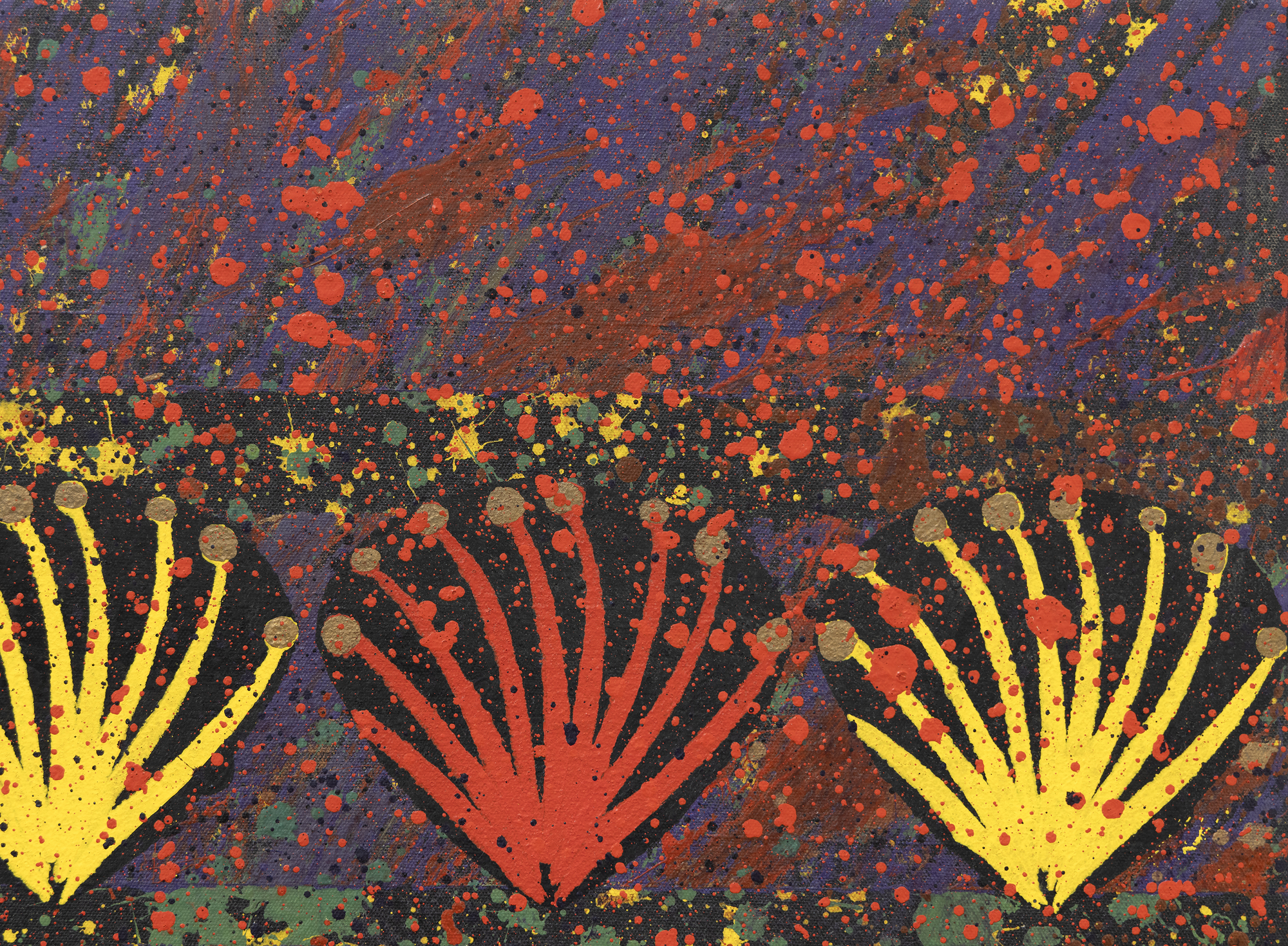 MERION ESTES - Solo Samba MERION ESTES - Solo Samba - acrylic on canvas - 70 1/4 x 71 1/2 in.
