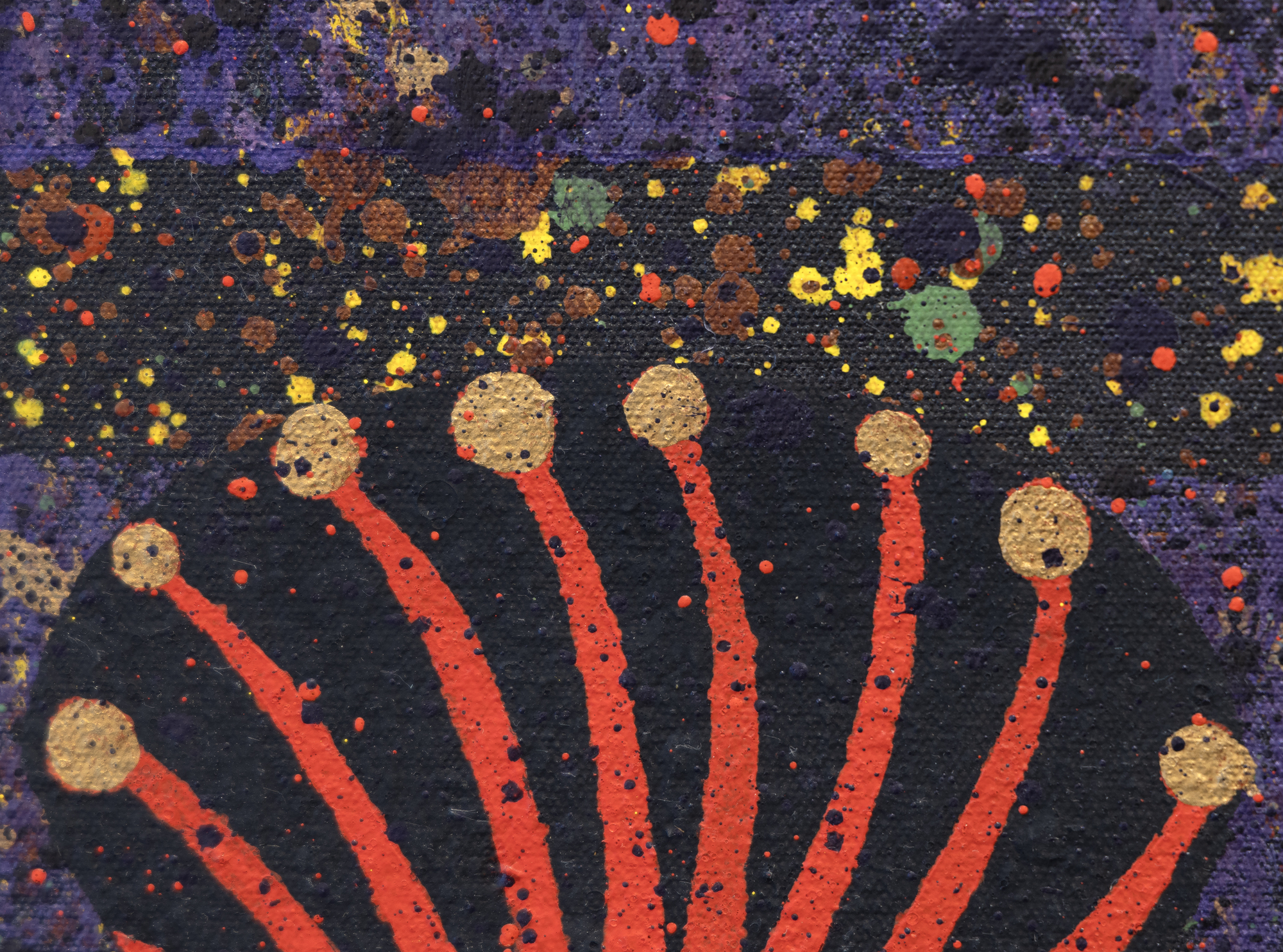 MERION ESTES - Solo Samba MERION ESTES - Solo Samba - acrylic on canvas - 70 1/4 x 71 1/2 in.