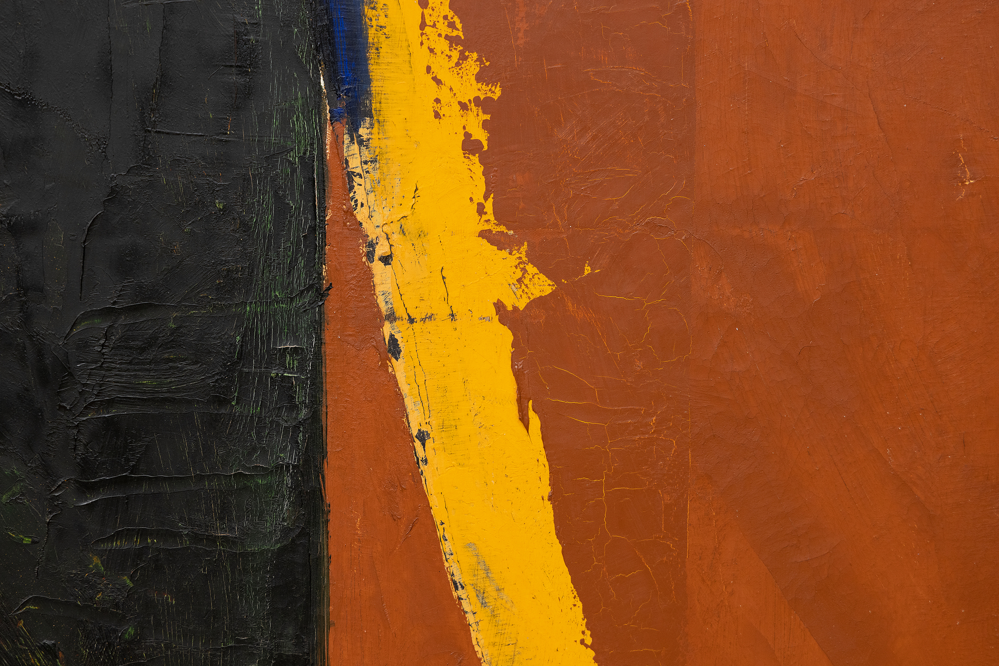 NATHAN OLIVEIRA - Stelae No. 5 NATHAN OLIVEIRA - Stelae No. 5 - oil on canvas - 66 x 54 1/8 in.