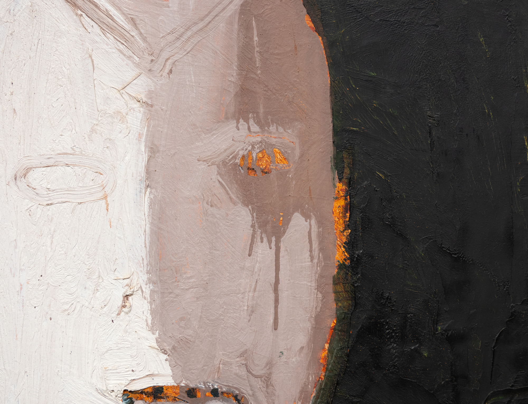 NATHAN OLIVEIRA - Stelae No. 5 NATHAN OLIVEIRA - Stelae No. 5 - oil on canvas - 66 x 54 1/8 in.
