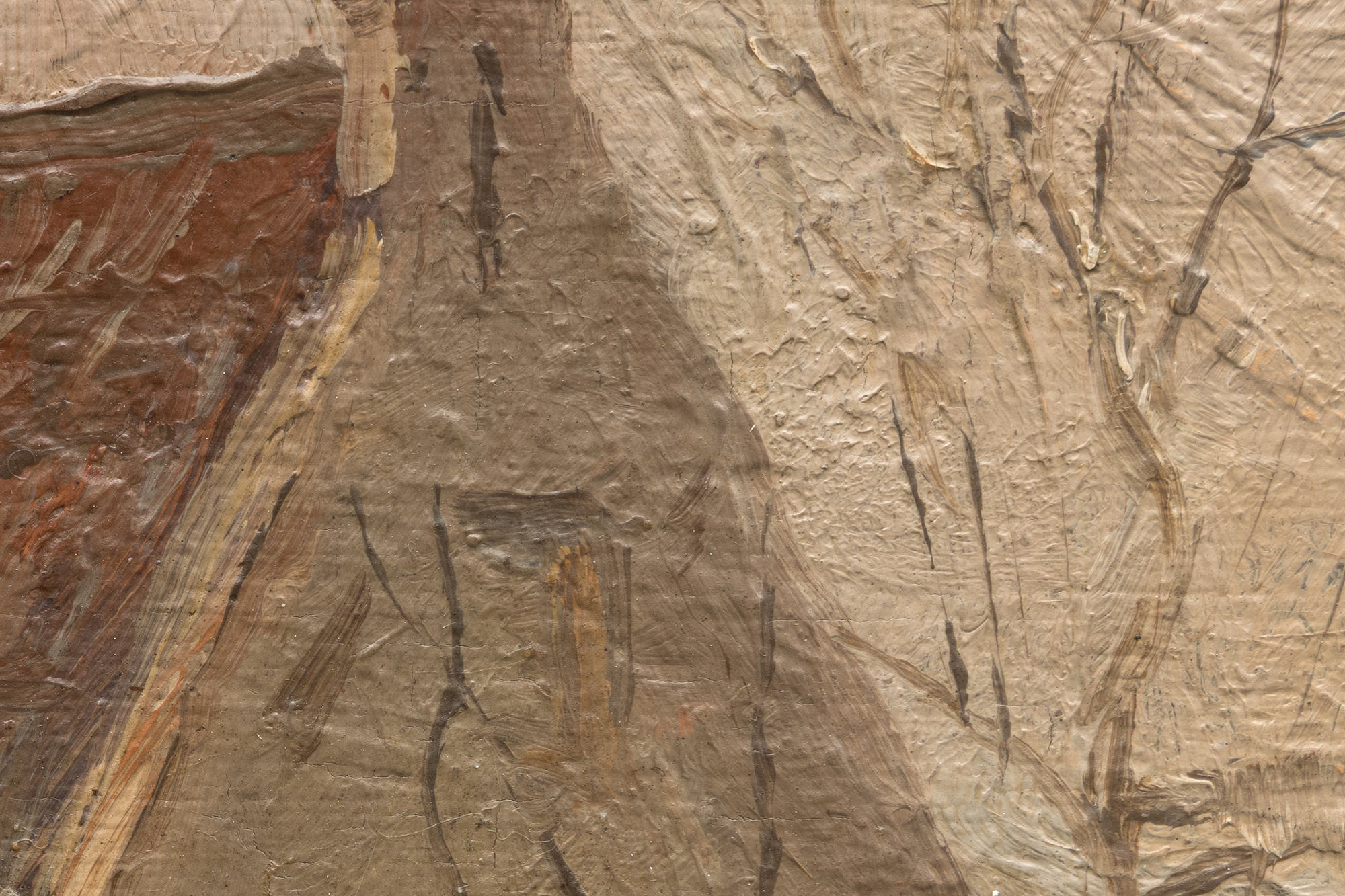 <div>"House in the Countryside," a rare early oil on canvas by Piet Mondrian circa 1898, offers a window into the artist’s pre-abstraction period, likely executed "en plein air." This intimate painting, one of approximately 47 works from this phase across various media, showcases Mondrian’s early dedication to capturing the essence of place. The composition features a modest house set within the landscape, rendered with soft, earthy tones and a delicate interplay of light and shadow, reflecting his youthful passion for naturalistic depiction. Unlike his later abstract works, which began after he turned 40 following the 1911 Picasso exhibition that inspired his Cubist turn, these early pieces reveal a confident realism that laid the groundwork for his iconic style. </div>
<br>
<br><div> </div>
<br>
<br><div>The works from this period, prior to Mondrian’s shift toward coastal scenes, boats, and floral subjects, highlight his penchant for landscape, a theme that subtly persisted in his later abstractions, particularly those inspired by the grid-like layout of New York City, such as "Broadway Boogie Woogie" (1942-43) and “New York City I” (1942). With early landscapes offering a more accessible price point yet holding immense academic importance, they attract museums and savvy, thoughtful collectors. Comparable works reside in The Metropolitan Museum of Art, The Cleveland Museum of Art, and The Art Institute of Chicago.  This piece stands as a rare testament to Mondrian’s evolving genius and the foundational role of landscape in his oeuvre. The painting’s most recent owner is Nicholas Fox Weber, the distinguished art historian, scholar, and president of the Josef Albers Foundation. </div>