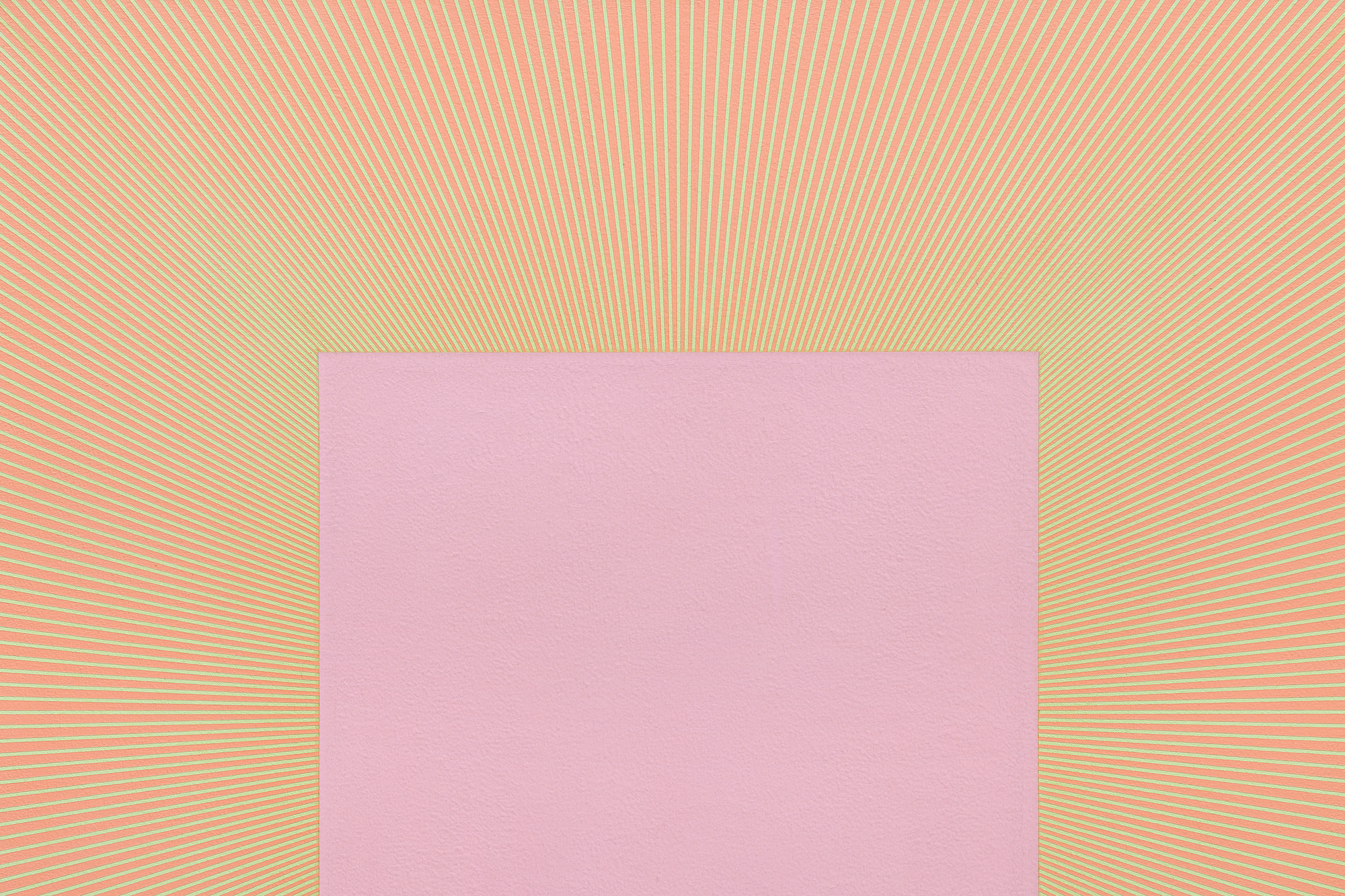 RICHARD ANUSZKIEWICZ - Pale Pink RICHARD ANUSZKIEWICZ - Pale Pink - acrylic - 48 1/4 x 48 1/4 in.