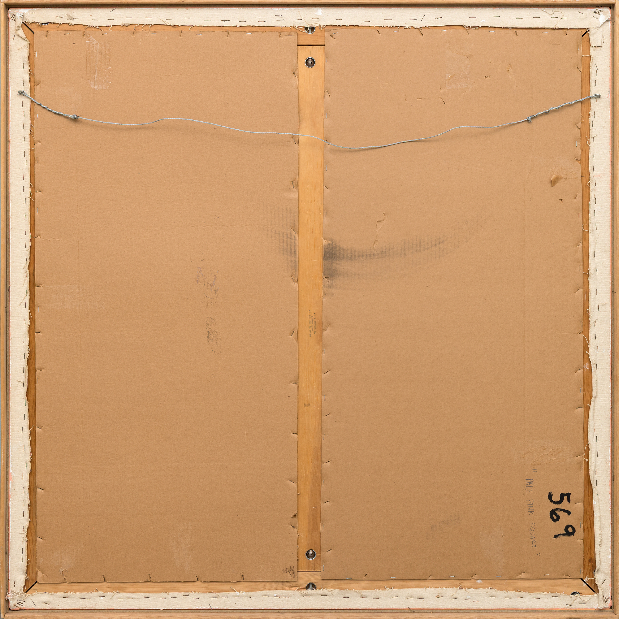 RICHARD ANUSZKIEWICZ - Pale Pink RICHARD ANUSZKIEWICZ - Pale Pink - acrylic - 48 1/4 x 48 1/4 in.