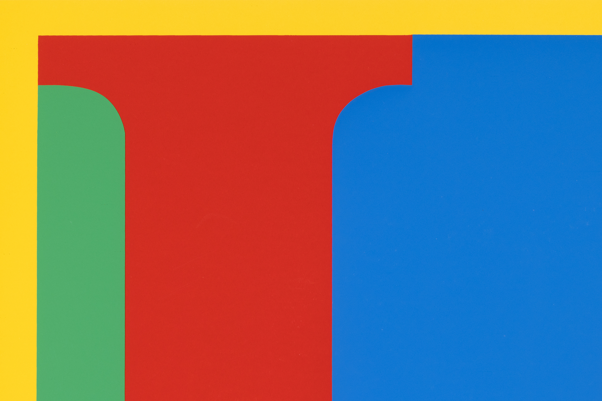 <div><font face=Lato size=3 color="#191919">Robert Indiana’s <em>Heliotherapy</em> reimagines his iconic <em>LOVE</em> motif through a vision of renewal and optimism. Created in 1995, the title refers to sunlight as a source of healing, reflecting Indiana’s desire late in life to revisit his 1960s antiwar symbol with a message of hope and compassion. He enriched the original reds, greens, and blues with radiant bands of yellow, transforming his emblem of love into one of light, warmth, and restoration.</font></div><br><br><div>&nbsp;</div><br><br><div><font face=Lato size=3 color="#191919">The composition echoes Indiana’s celebrated 1965 <em>LOVE</em> Christmas card for the Museum of Modern Art, the image that made him a household name. With its vivid palette and spiritual depth, <em>Heliotherapy</em> stands as a late reflection on love as both universal and curative. Comparable works are held in the collections of the Museum of Modern Art and the Smithsonian American Art Museum, underscoring the enduring legacy of Indiana’s most iconic image.</font></div>