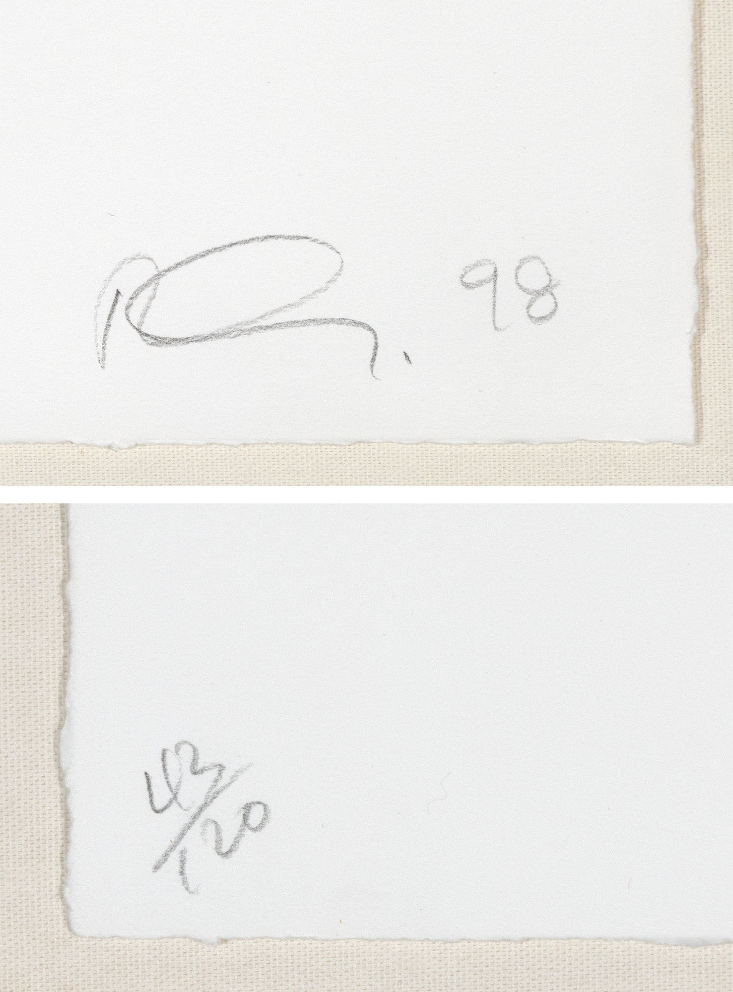 &lt;div&gt;&lt;font face=Lato size=3 color=black&gt;Robert Longo’s &lt;em&gt;Barbara&lt;/em&gt; and &lt;em&gt;Rafael&lt;/em&gt; (1998) come from artist’s iconic &lt;em&gt;Men in the Cities&lt;/em&gt; series, these works depict sharply dressed figures in contorted, suspended motion—at once elegant and tense. Originating from staged photographs of friends, Longo translated these dynamic poses into highly refined, stylized images that explore the psychological intensity of contemporary urban life. The pair are lithographs from an edition of 120, with 10 artist proofs and 18 additional proofs, and have not previously appeared at auction. Examples from the series are held in major public collections, including the Whitney Museum of American Art, the Buffalo AKG Art Museum, and the Saint Louis Art Museum.&lt;/font&gt;&lt;/div&gt;