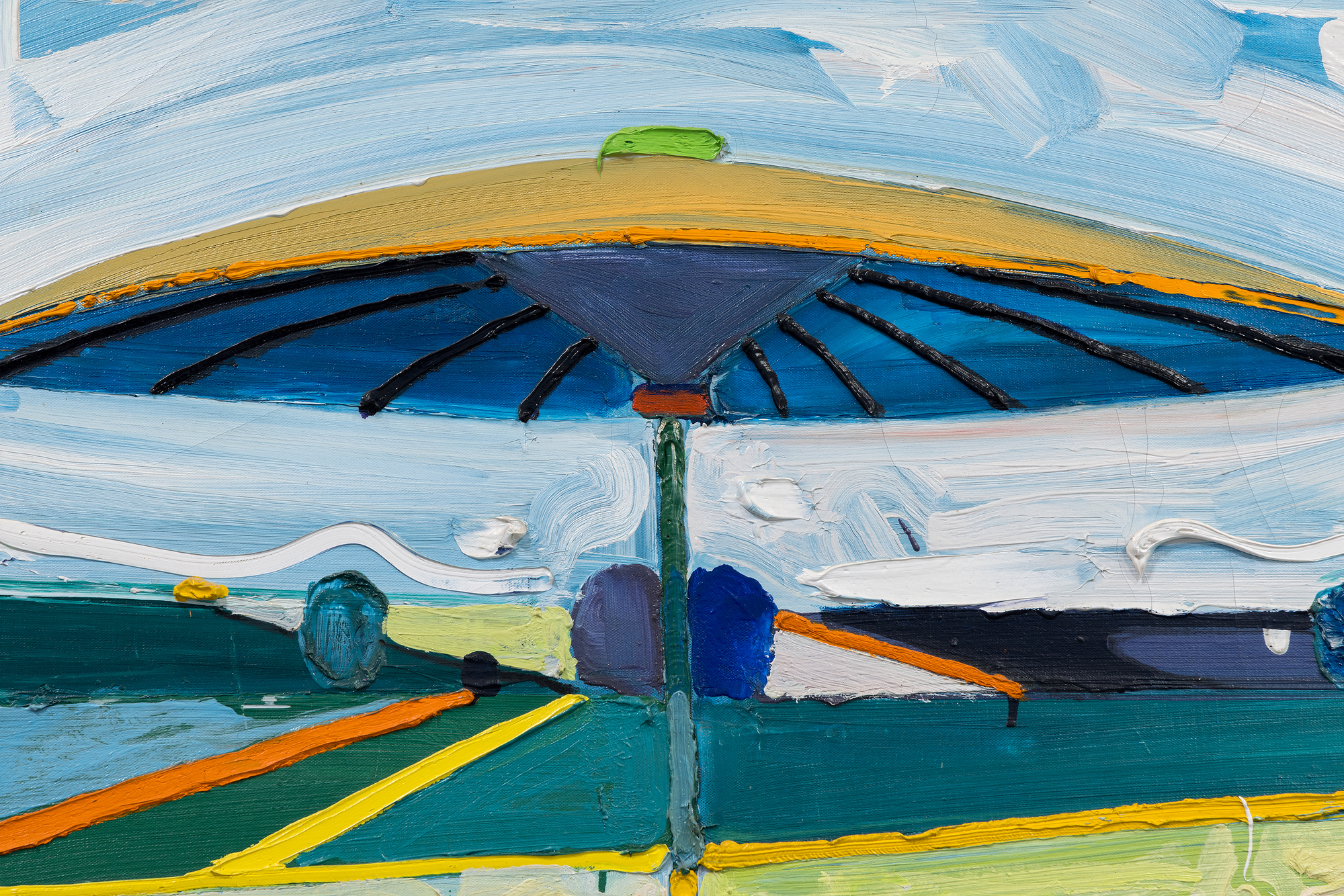 ROLAND PETERSEN - Waiting Figure ROLAND PETERSEN - Waiting Figure - oil on canvas - 68 x 56 in.