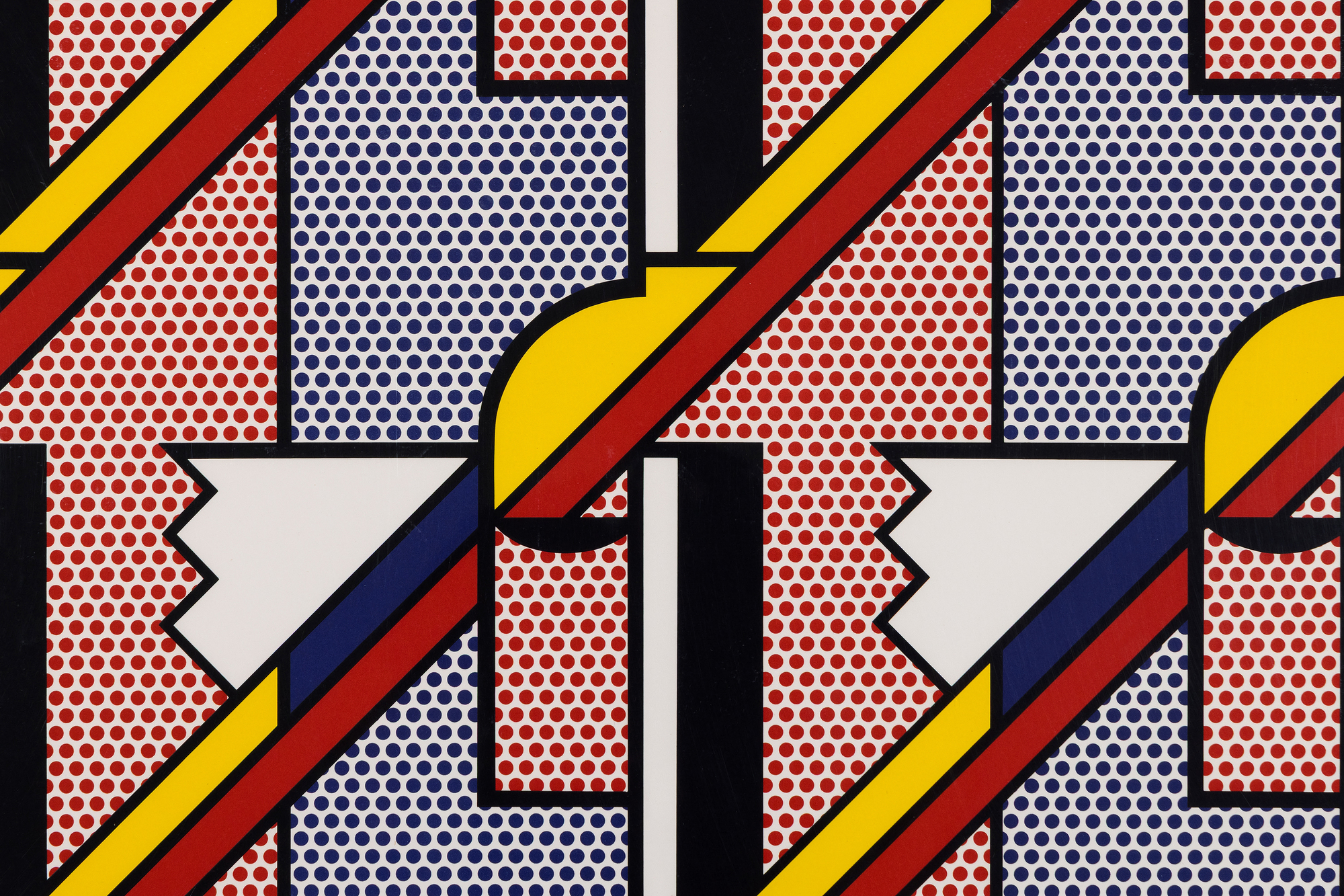ROY LICHTENSTEIN - Modern Print ROY LICHTENSTEIN - Modern Print - lithograph and screenprint in colors on Arjomari paper - 24 x 24 in.