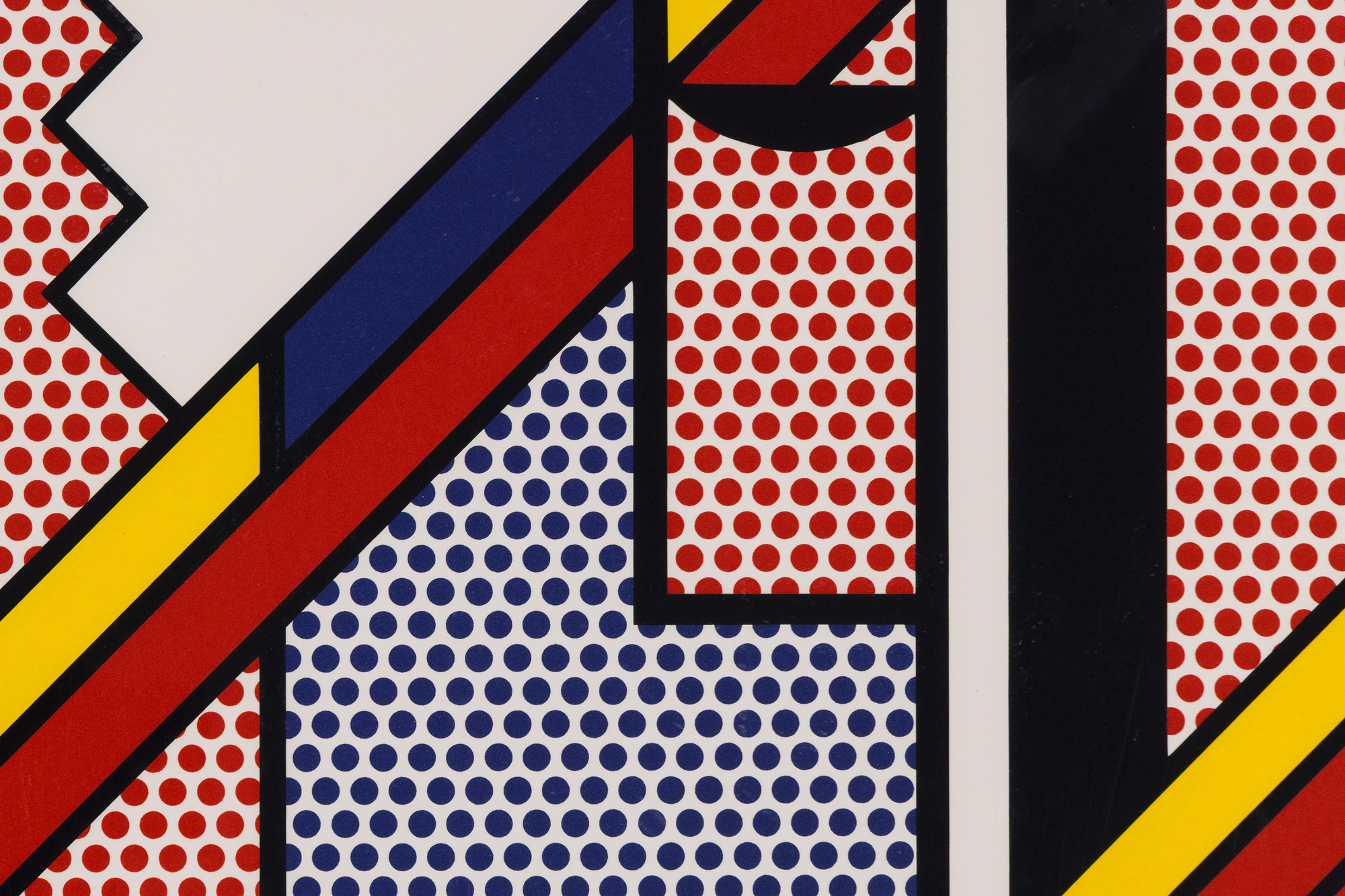 ROY LICHTENSTEIN - Modern Print ROY LICHTENSTEIN - Modern Print - lithograph and screenprint in colors on Arjomari paper - 24 x 24 in.