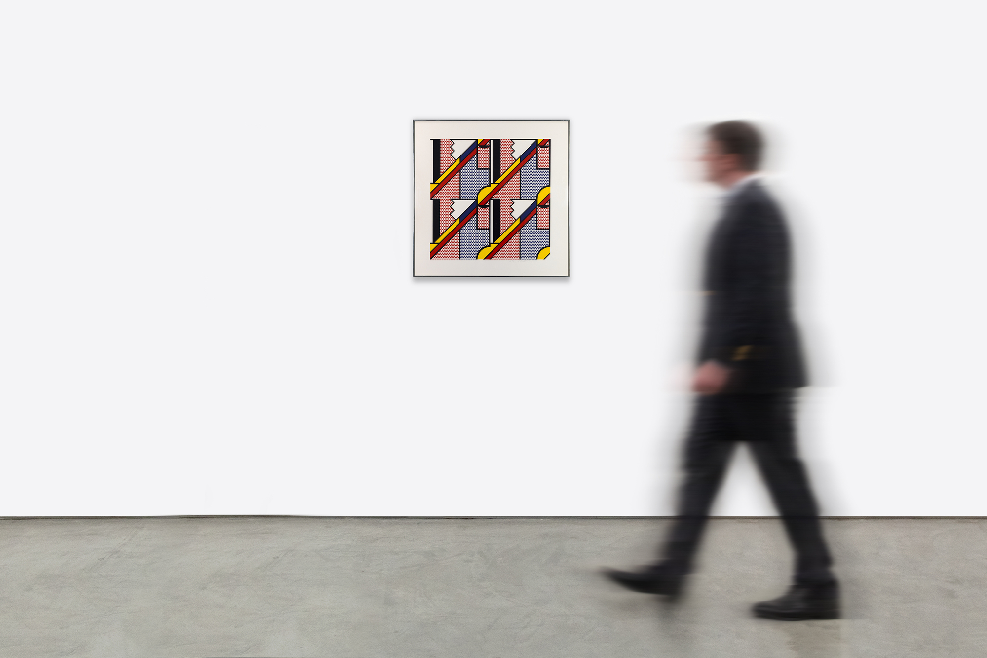 ROY LICHTENSTEIN - Modern Print ROY LICHTENSTEIN - Modern Print - lithograph and screenprint in colors on Arjomari paper - 24 x 24 in.