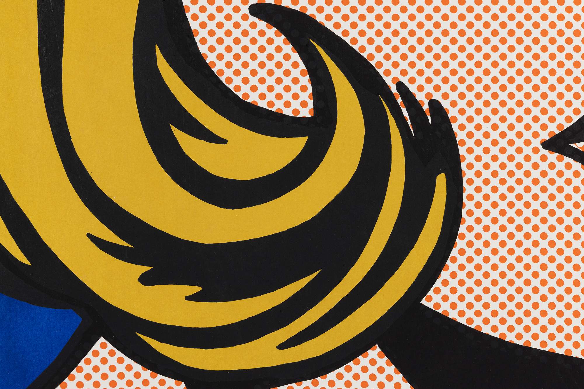 ROY LICHTENSTEIN - Reverie <div><font face=Lato size=3>Roy Lichtenstein’s <em>Reverie</em> (1965) is a landmark screenprint that exemplifies the artist’s transformation of comic book imagery into high art. Published as part of the influential <em>11 Pop Artists </em>portfolio, this work comes from an edition of 200, with this impression numbered 121/200. In addition, approximately 50 Roman numeral proofs and a small number of artist’s proofs were also issued. The portfolio, which brought together emerging figures such as Lichtenstein, Andy Warhol, and Tom Wesselmann, played a pivotal role in cementing Pop Art’s place within the contemporary art canon. </font></div>
<br>
<br><div><font face=Lato size=3> </font></div>
<br>
<br><div><font face=Lato size=3>Reverie depicts a pensive, stylized heroine rendered in Lichtenstein’s hallmark Ben-Day dots, bold outlines, and primary colors, capturing both the melodrama and restraint of comic-book narrative. The title recalls the nostalgic 1927 song <em>Stardust</em> by Hoagie Carmichael, specifically the line “The melody haunts my reverie,” underscoring the nostalgic mood conveyed in the sitter’s far-off gaze. Lichtenstein himself considered his contributions to <em>11 Pop Artists</em> his first true fine-art prints, the culmination of years mastering multiple printmaking techniques, from etching to screenprinting. </font></div>
<br>
<br><div><font face=Lato size=3> </font></div>
<br>
<br><div><font face=Lato size=3>Impressions from this edition are now held in major public collections, including the Art Institute of Chicago, the National Gallery of Art, the Museum of Modern Art, and the Smithsonian American Art Museum, affirming its historical and artistic importance. </font></div>