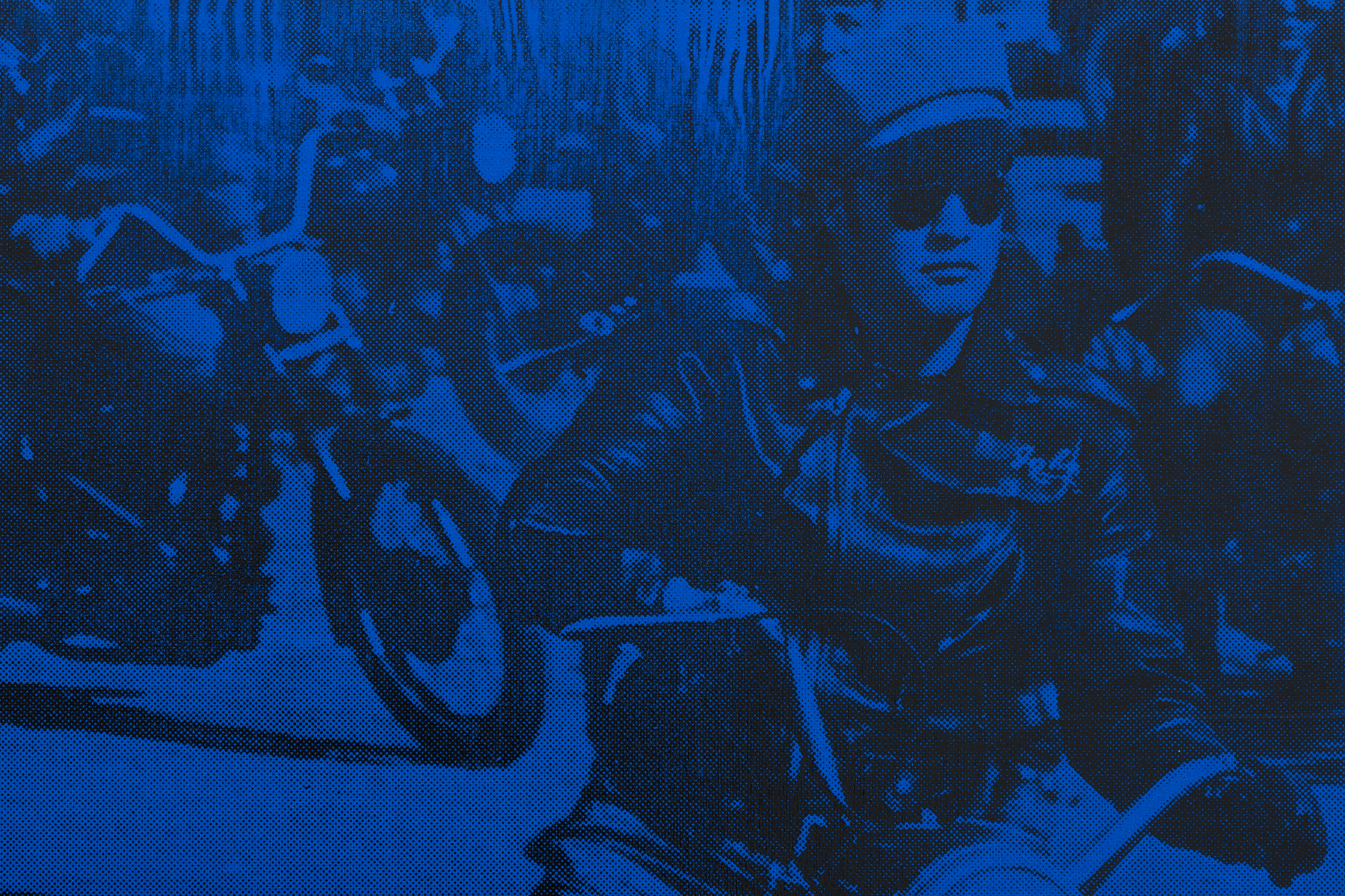 RUSSELL YOUNG - Brando Bike RUSSELL YOUNG - Brando Bike - screenprint on linen - 62 x 48 in.