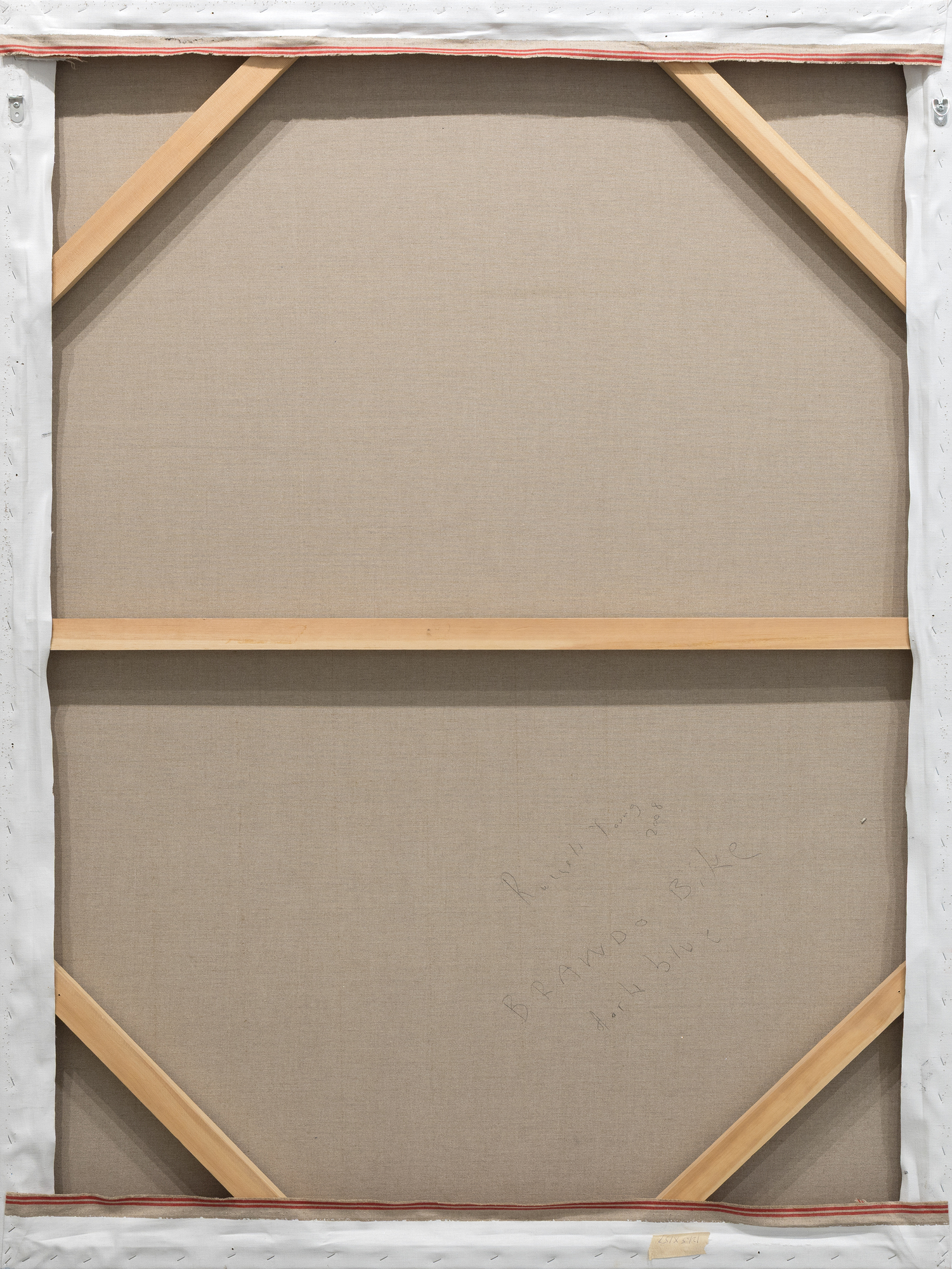 RUSSELL YOUNG - Brando Bike RUSSELL YOUNG - Brando Bike - screenprint on linen - 62 x 48 in.