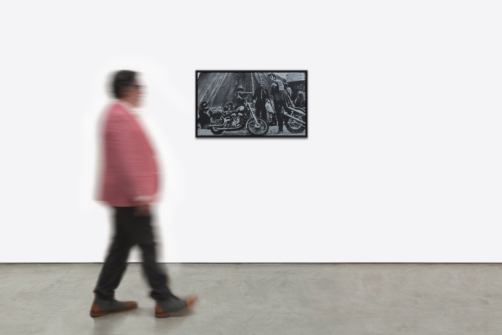 RUSSELL YOUNG - Easy Rider RUSSELL YOUNG - Easy Rider - screenprint on canvas - 27 x 37 in.