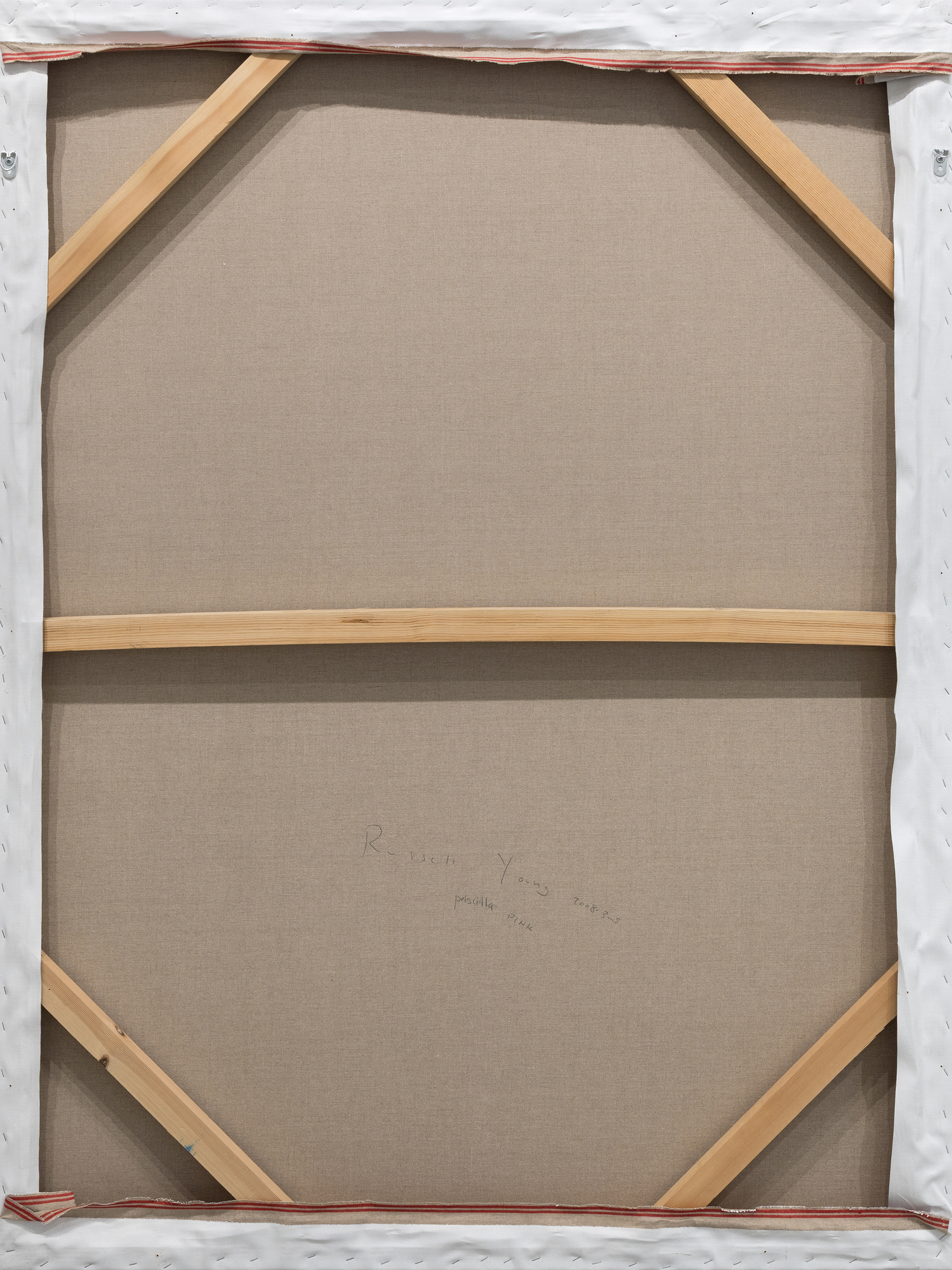 RUSSELL YOUNG - Elizabeth Taylor Portrait - screenprint on linen - 62 x 48 in.