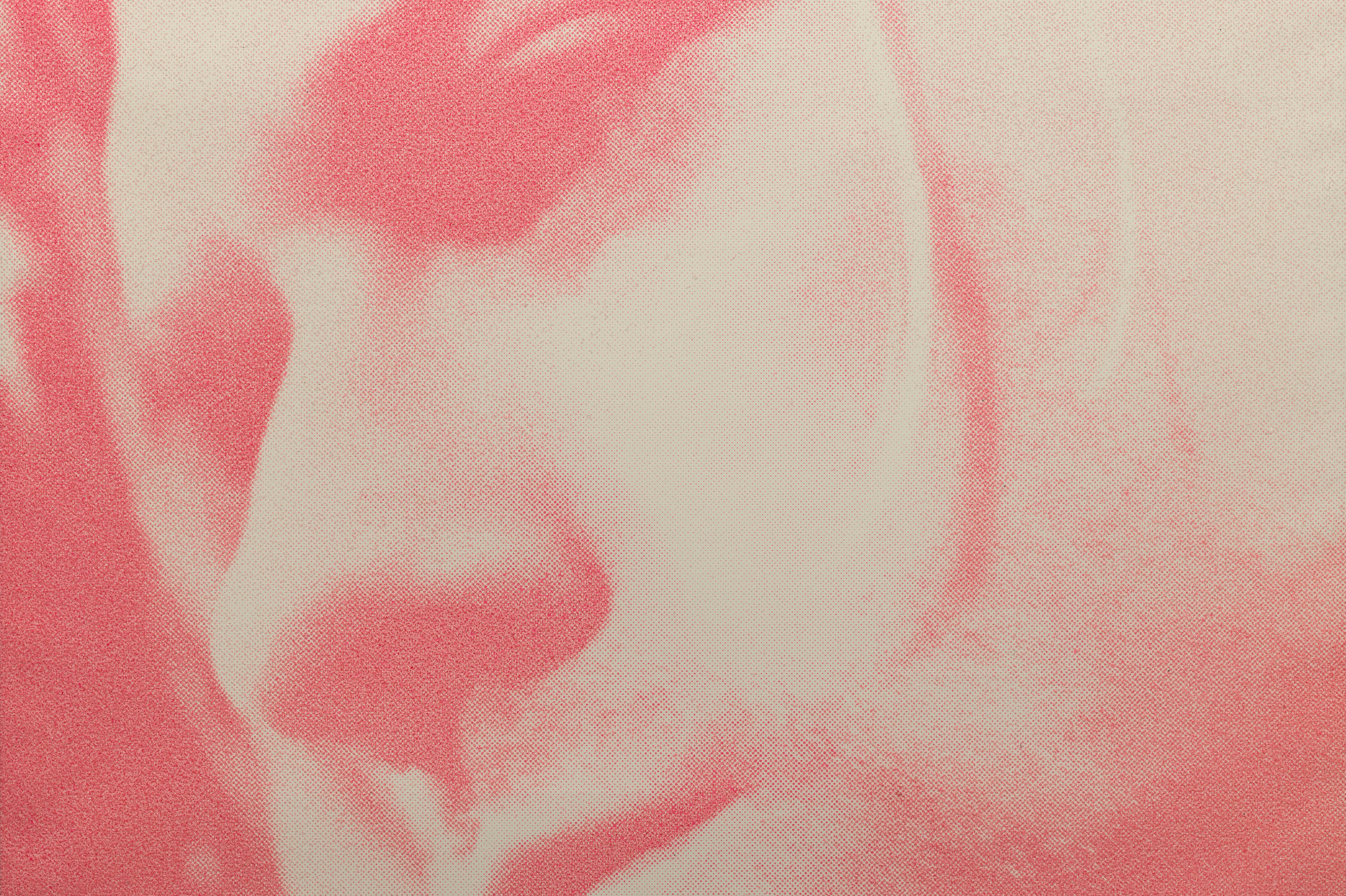 RUSSELL YOUNG - Kurt Cobain - acrylic paint, enamel and diamond dust screen print on linen - 62 x 48 in.