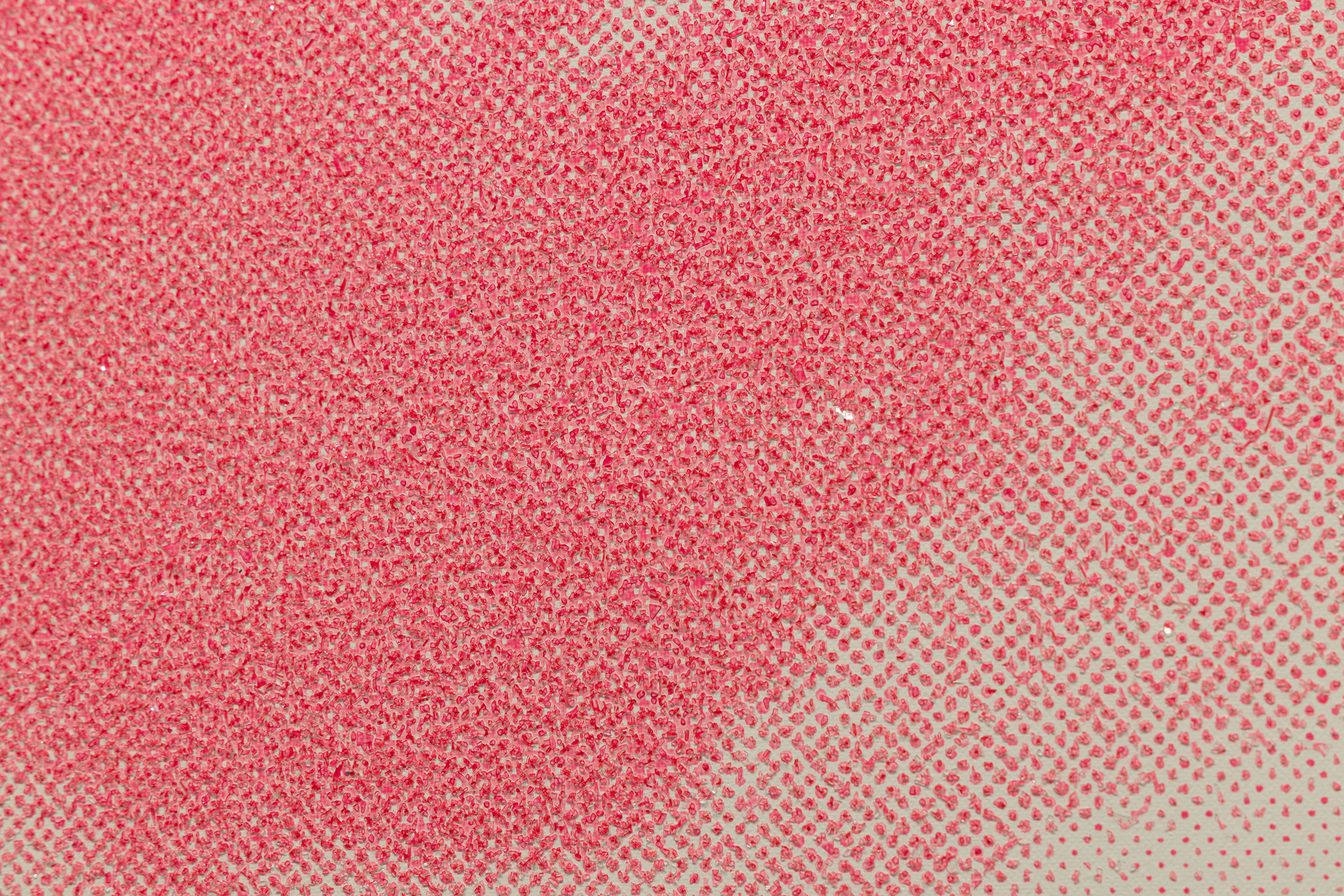 RUSSELL YOUNG - Kurt Cobain - acrylic paint, enamel and diamond dust screen print on linen - 62 x 48 in.