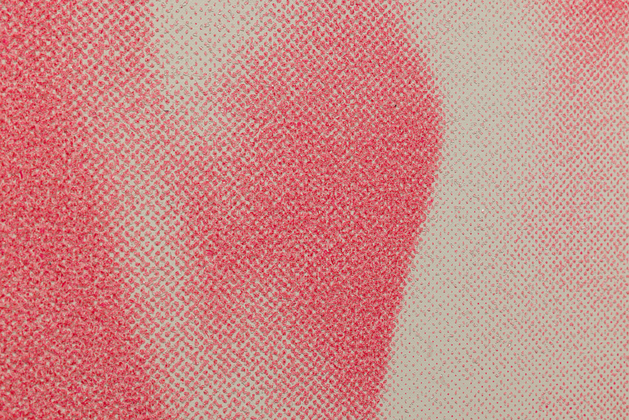 RUSSELL YOUNG - Kurt Cobain - acrylic paint, enamel and diamond dust screen print on linen - 62 x 48 in.