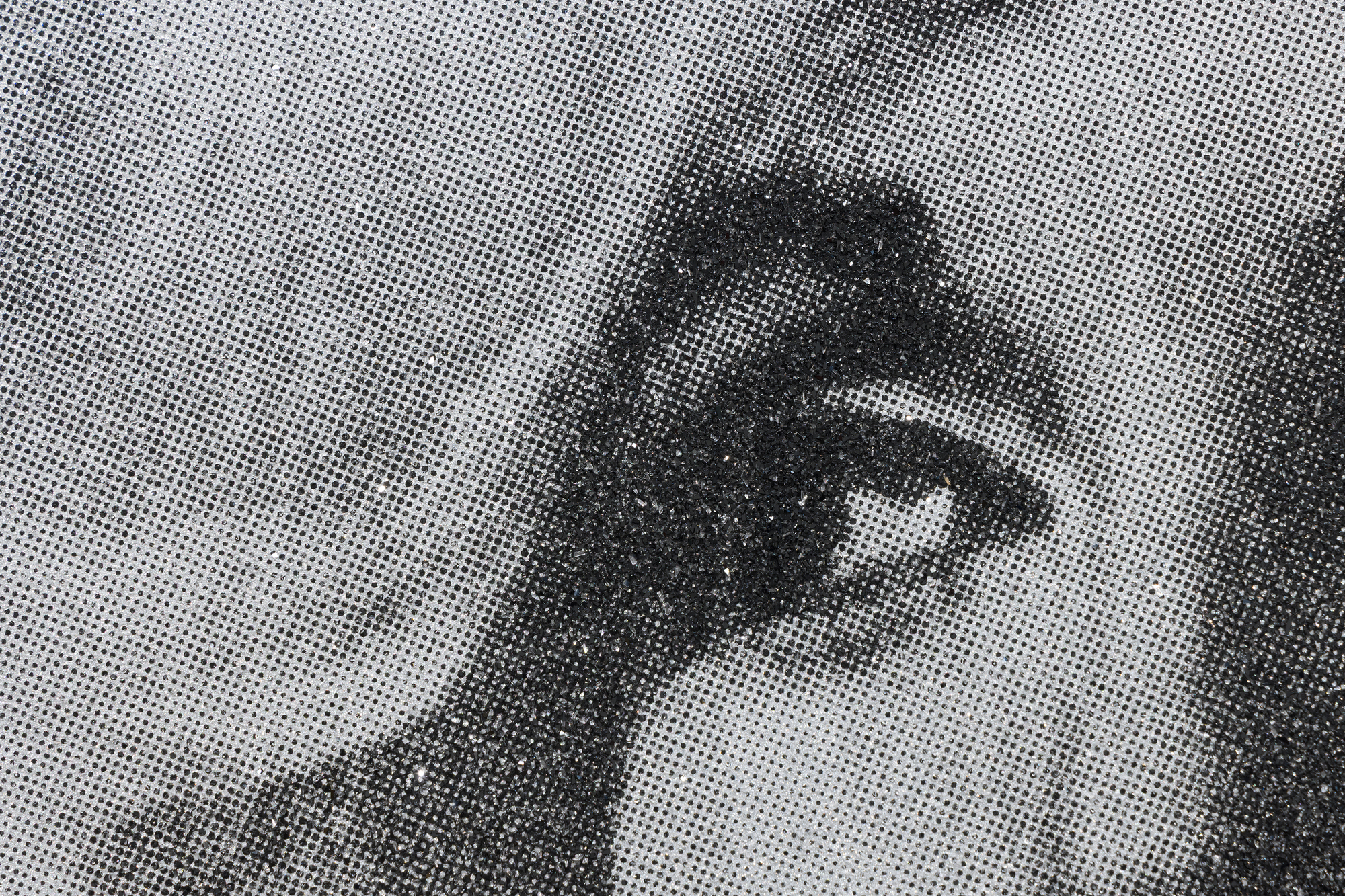 RUSSELL YOUNG - Marilyn Desire Live - acrylic paint, enamel, and diamond dust screenprint
on linen - 62 x 48 in.