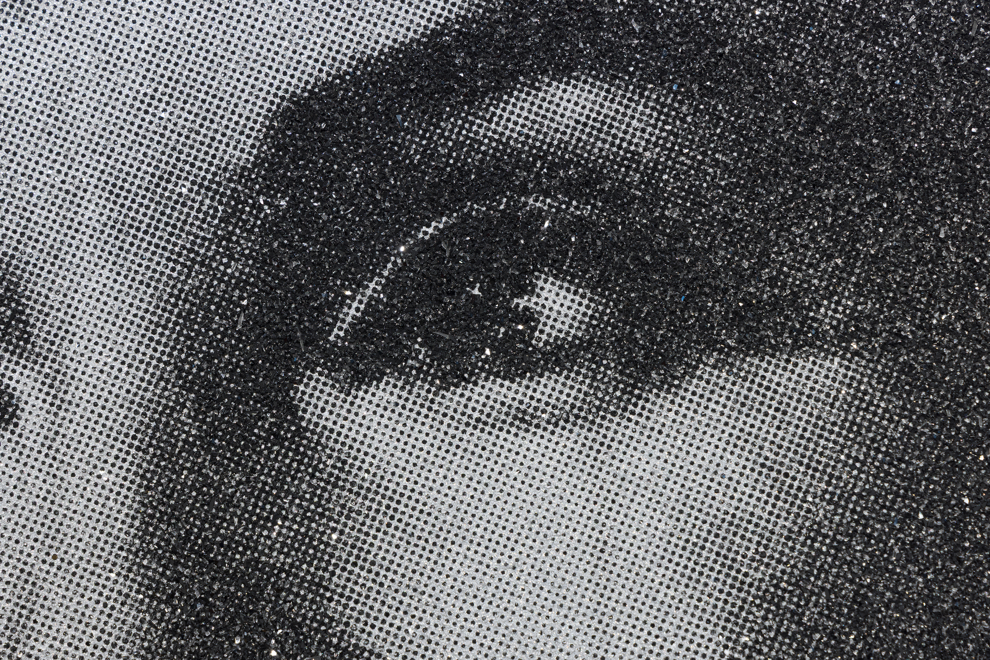 RUSSELL YOUNG - Marilyn Desire Live - acrylic paint, enamel, and diamond dust screenprint
on linen - 62 x 48 in.