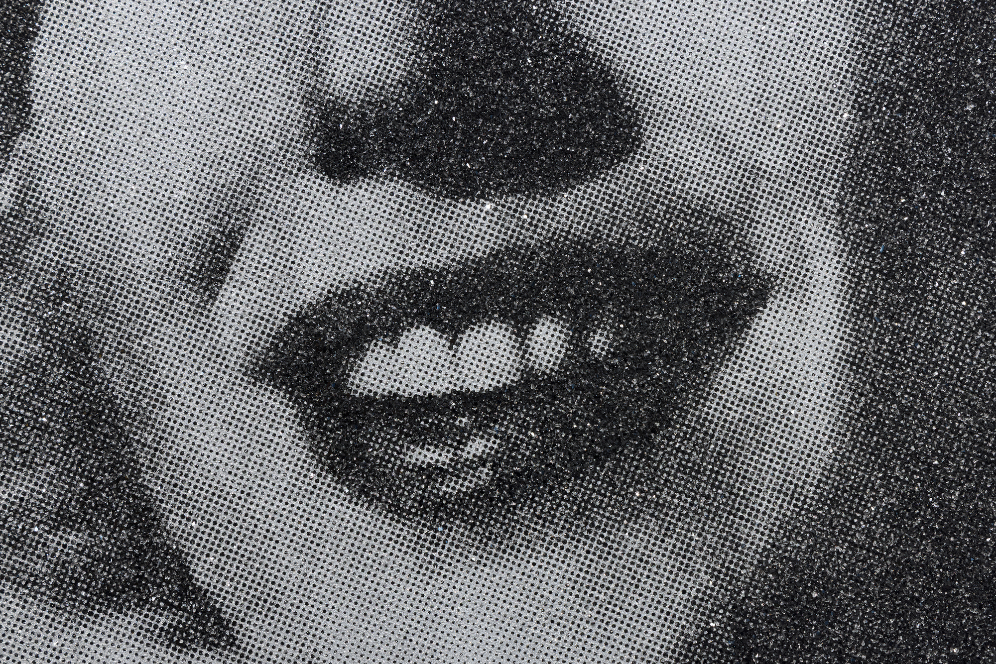 RUSSELL YOUNG - Marilyn Desire Live - acrylic paint, enamel, and diamond dust screenprint
on linen - 62 x 48 in.