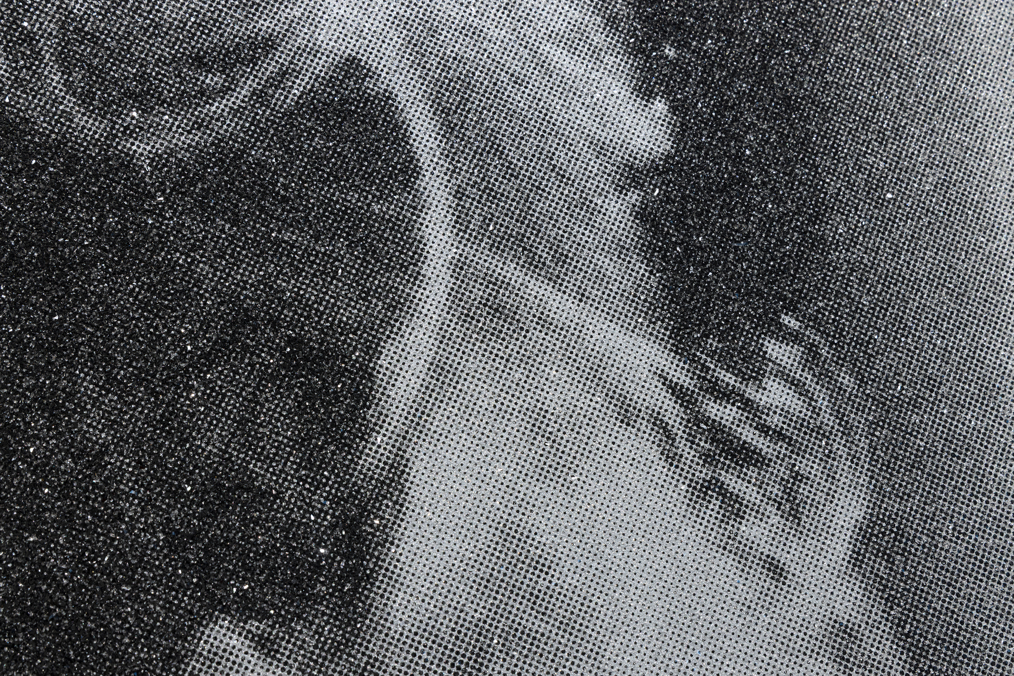 RUSSELL YOUNG - Marilyn Desire Live - acrylic paint, enamel, and diamond dust screenprint
on linen - 62 x 48 in.