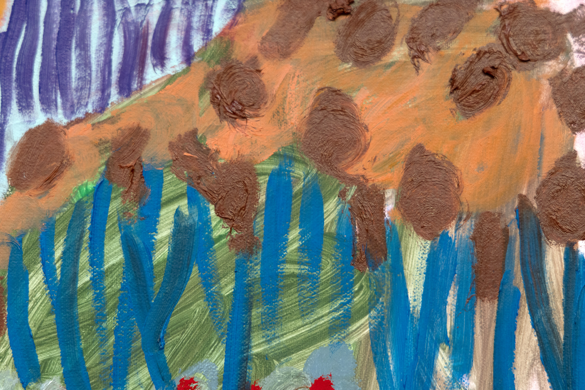 Née à Atlanta en 1981 et installée à Brooklyn, Shara Hughes est célèbre pour son approche particulière de la peinture de paysage, combinant des influences historiques avec des sensibilités contemporaines. Sa palette de couleurs jubilatoires rappelle des maîtres comme Henri Matisse, avec l&#039;audace visuelle et stylisée de David Hockney, tout en reconnaissant une tradition plus large de la peinture de paysage, notamment les influences de l&#039;art nouveau, du fauvisme et de l&#039;expressionnisme allemand. All the Pretty Faces est une synthèse moderne des mouvements artistiques historiques et de l&#039;imagerie numérique actuelle, présentant aux spectateurs des mondes captivants et inventés qui font le lien entre le passé et le présent. Elle évoque également l&#039;une des citations les plus frappantes de Hughes à propos de ses paysages novateurs remplis d&#039;éléments fantastiques : &quot;J&#039;ai souvent pensé aux fleurs et aux arbres comme à des figures. Parfois, même une vague ou un soleil dans la peinture prend une personnalité, donc cela varie en fonction de la façon dont l&#039;œuvre est réalisée.&quot;