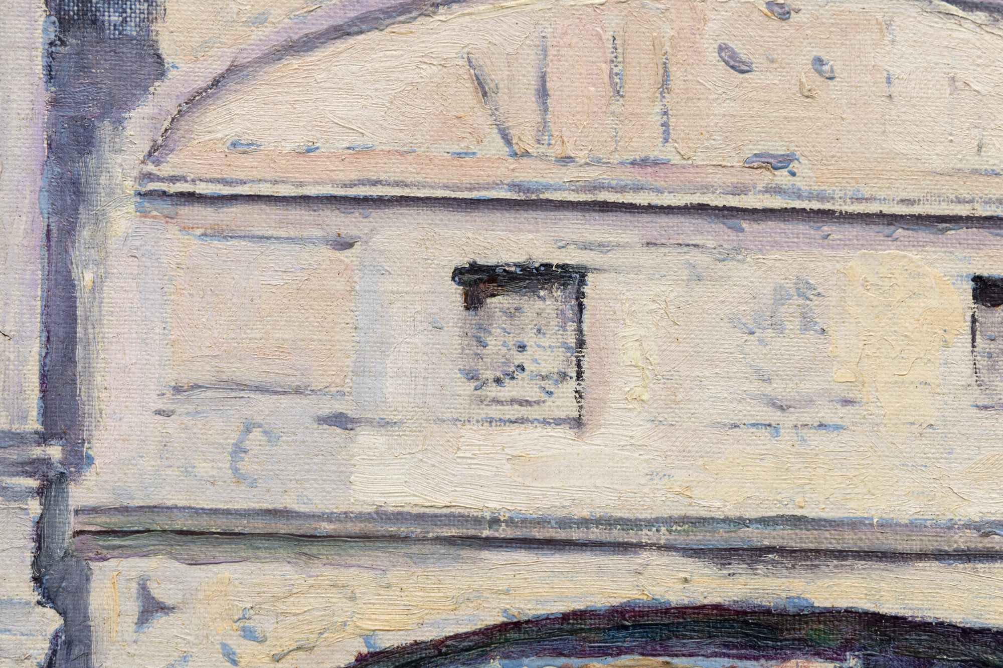 SIR WINSTON CHURCHILL - Venice, The Bridge of Sighs - oil on board - 19 3/4 x 13 3/4 in.