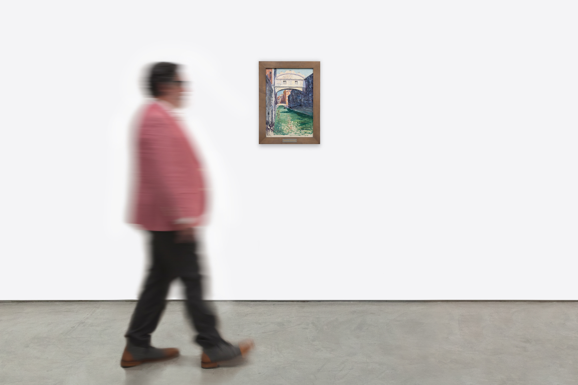 SIR WINSTON CHURCHILL - Venice, The Bridge of Sighs - oil on board - 19 3/4 x 13 3/4 in.