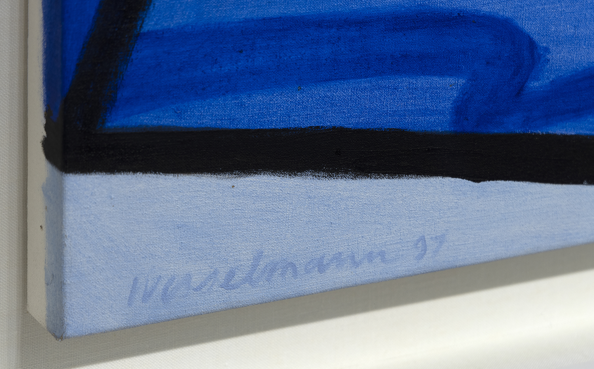 TOM WESSELMANN - 1962 Plus 35 Nude Sketch II - alkyd oil on canvas - 43 x 58 5/8 in.