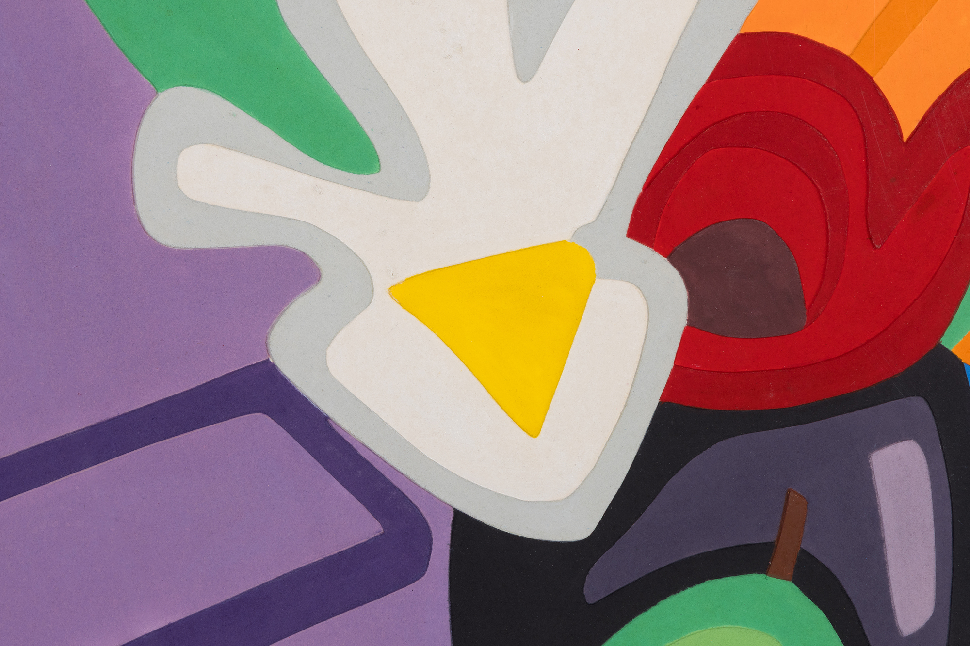 TOM WESSELMANN - Still Life With Blonde and Goldfish - Mixografia® print on handmade paper - 33 1/4 x 38 3/4 in.