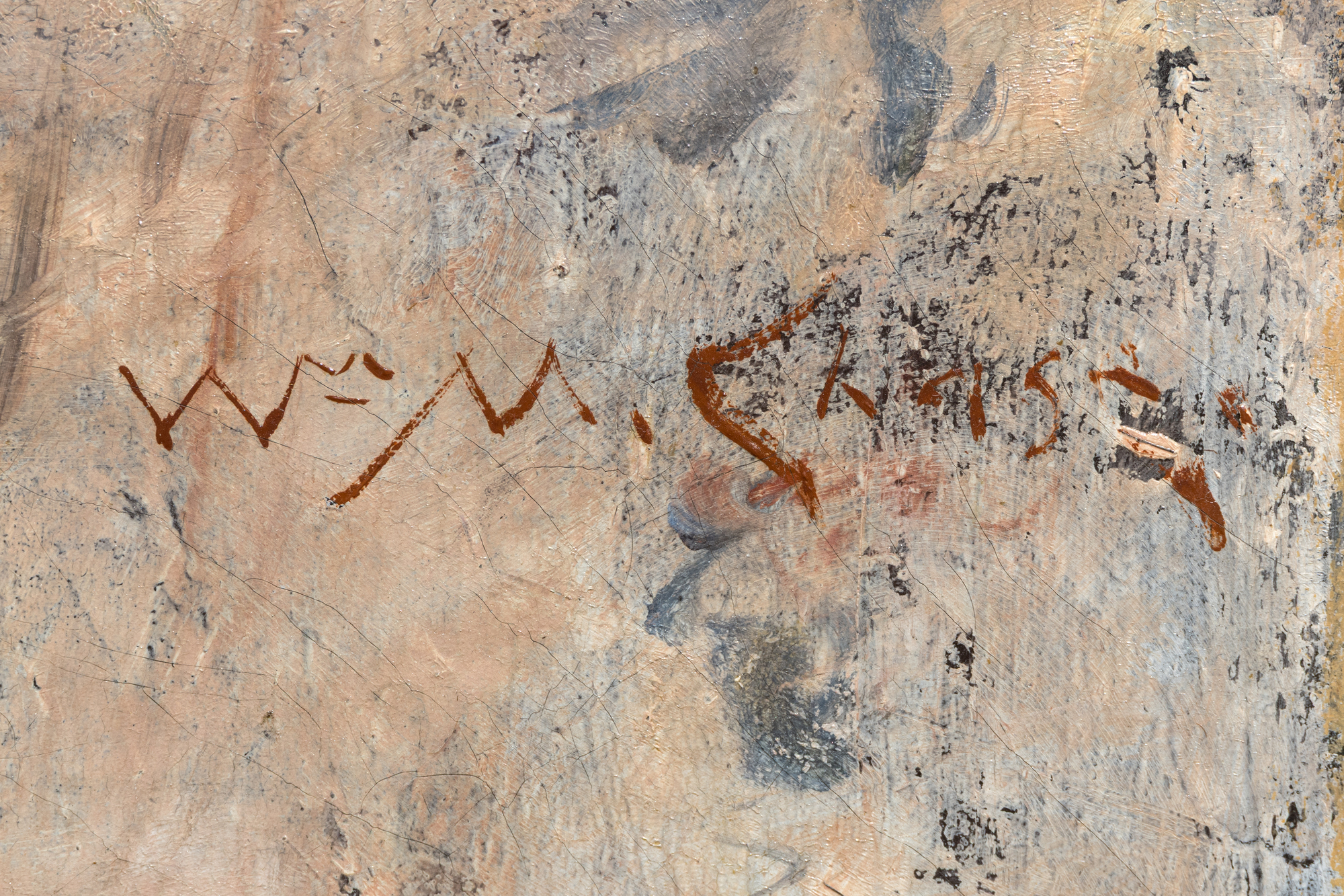 <div><font face=Lato size=3 color=black><em>Dancing Girl</em> dates from 1881 to 1882, a dynamic and exploratory moment in William Merritt Chase’s career when he was actively engaging with European subjects and broadening the expressive range of American painting. The work is included in the Chase catalogue raisonne and reflects the artists fascination with Spanish themes, which many American painters of the period encountered firsthand while studying the masters in the Prado and absorbing the culture, costume, and movement of Spain. Although the painting was later mislabeled by an early owner as an Italian street scene, Chase was in Spain during the summer when this work was created, firmly situating it within his Spanish period.</font></div> <br> <br><div>&nbsp;</div> <br> <br><div><font face=Lato size=3 color=black>The animated single figure captures a woman in motion, a subject that is notably rare within Chases oeuvre and distinct from the more contemplative female figures that dominate his most valuable works. His auction record painting, <em>I Think I Am Ready Now</em> from around 1883, shares the focus on a single female figure from the same period, underscoring the importance of this moment in his artistic development. The present work also relates closely to important institutional examples, including <em>Carmencita</em> from 1885 in the Metropolitan Museum of Art and <em>A Tambourine Player</em> in the Montclair Art Museum, both of which highlight Chases sustained interest in dancers and Spanish costume.</font></div> <br> <br><div>&nbsp;</div> <br> <br><div><font face=Lato size=3 color=black>The painting was held on long term loan to the Museum of Fine Arts Boston from 1906 to 1922, affirming its early institutional recognition. Chase’s Spanish works should be viewed in dialogue with those of John Singer Sargent, whom he met in 1881 while Sargent was developing studies for <em>El Jaleo</em>, as both artists looked to Velázquez for inspiration. <em>Dancing Girl</em> stands as a spirited and uncommon example of Chase portraying a woman at play, capturing movement, rhythm, and cultural immediacy at the height of his European engagement.</font></div> <br> <br><div>&nbsp;</div>