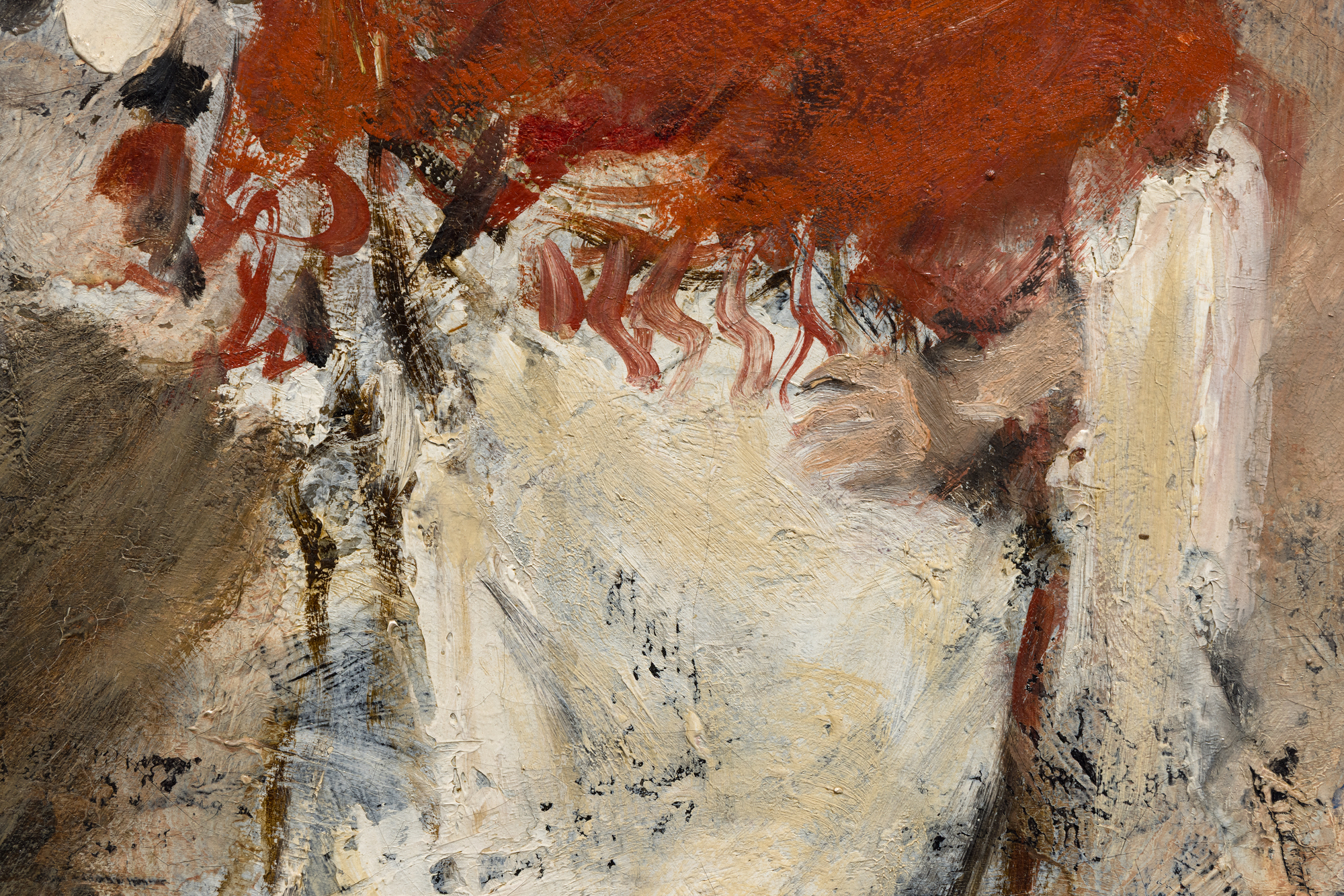 <div><font face=Lato size=3 color=black><em>Dancing Girl</em> dates from 1881 to 1882, a dynamic and exploratory moment in William Merritt Chase’s career when he was actively engaging with European subjects and broadening the expressive range of American painting. The work is included in the Chase catalogue raisonne and reflects the artists fascination with Spanish themes, which many American painters of the period encountered firsthand while studying the masters in the Prado and absorbing the culture, costume, and movement of Spain. Although the painting was later mislabeled by an early owner as an Italian street scene, Chase was in Spain during the summer when this work was created, firmly situating it within his Spanish period.</font></div><br><br><div>&nbsp;</div><br><br><div><font face=Lato size=3 color=black>The animated single figure captures a woman in motion, a subject that is notably rare within Chases oeuvre and distinct from the more contemplative female figures that dominate his most valuable works. His auction record painting, <em>I Think I Am Ready Now</em> from around 1883, shares the focus on a single female figure from the same period, underscoring the importance of this moment in his artistic development. The present work also relates closely to important institutional examples, including <em>Carmencita</em> from 1885 in the Metropolitan Museum of Art and <em>A Tambourine Player</em> in the Montclair Art Museum, both of which highlight Chases sustained interest in dancers and Spanish costume.</font></div><br><br><div>&nbsp;</div><br><br><div><font face=Lato size=3 color=black>The painting was held on long term loan to the Museum of Fine Arts Boston from 1906 to 1922, affirming its early institutional recognition. Chase’s Spanish works should be viewed in dialogue with those of John Singer Sargent, whom he met in 1881 while Sargent was developing studies for <em>El Jaleo</em>, as both artists looked to Velázquez for inspiration. <em>Dancing Girl</em> stands as a spirited and uncommon example of Chase portraying a woman at play, capturing movement, rhythm, and cultural immediacy at the height of his European engagement.</font></div><br><br><div>&nbsp;</div>