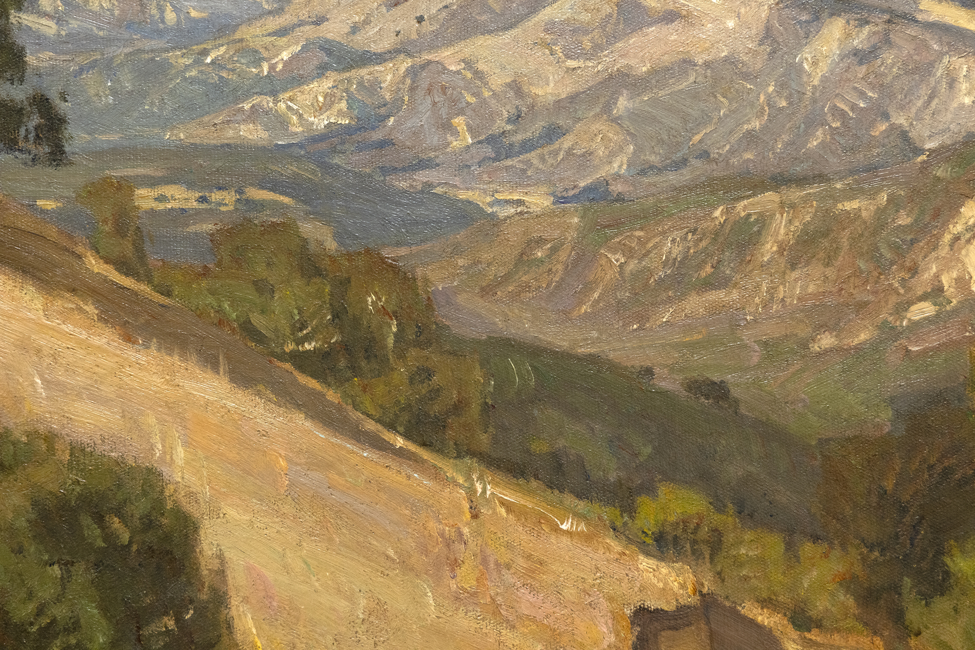 WILLIAM WENDT - California Landscape - oil on canvas - 23 1/2 x 31 3/4 in.