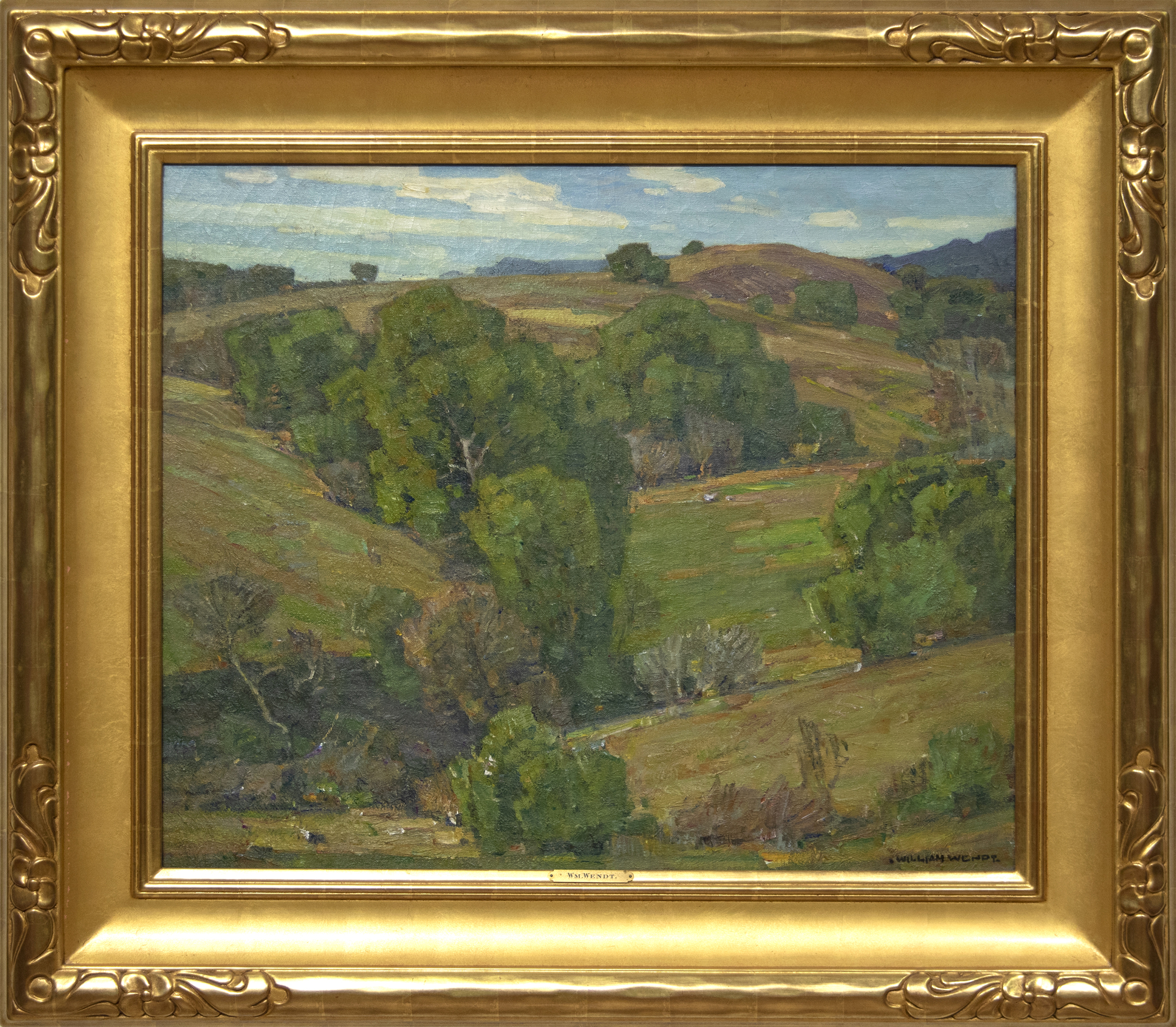 WILLIAM WENDT - Laguna Hills WILLIAM WENDT - Laguna Hills - oil on canvas - 25 x 30 in.